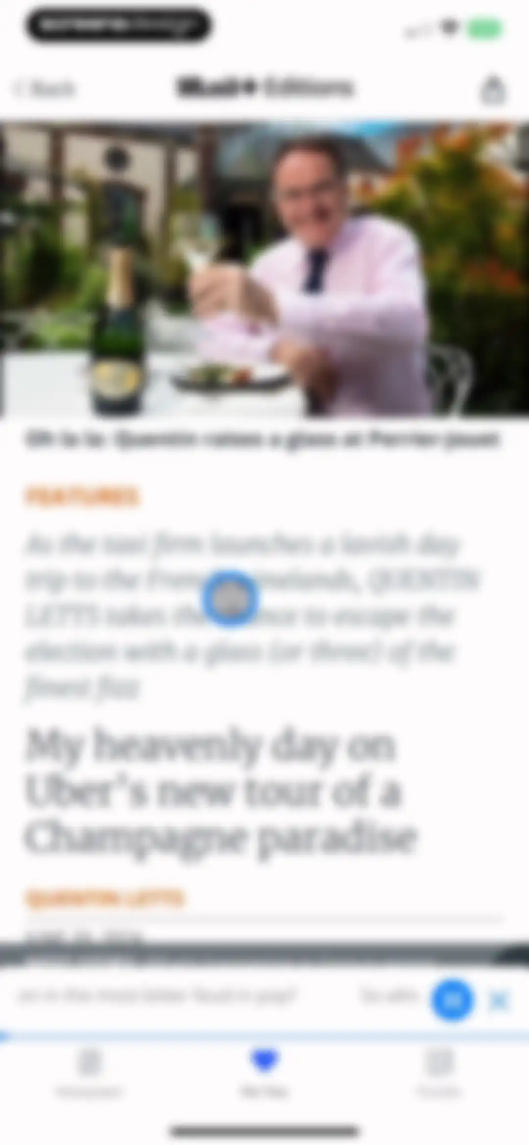 Daily Mail Newspaper screen 28