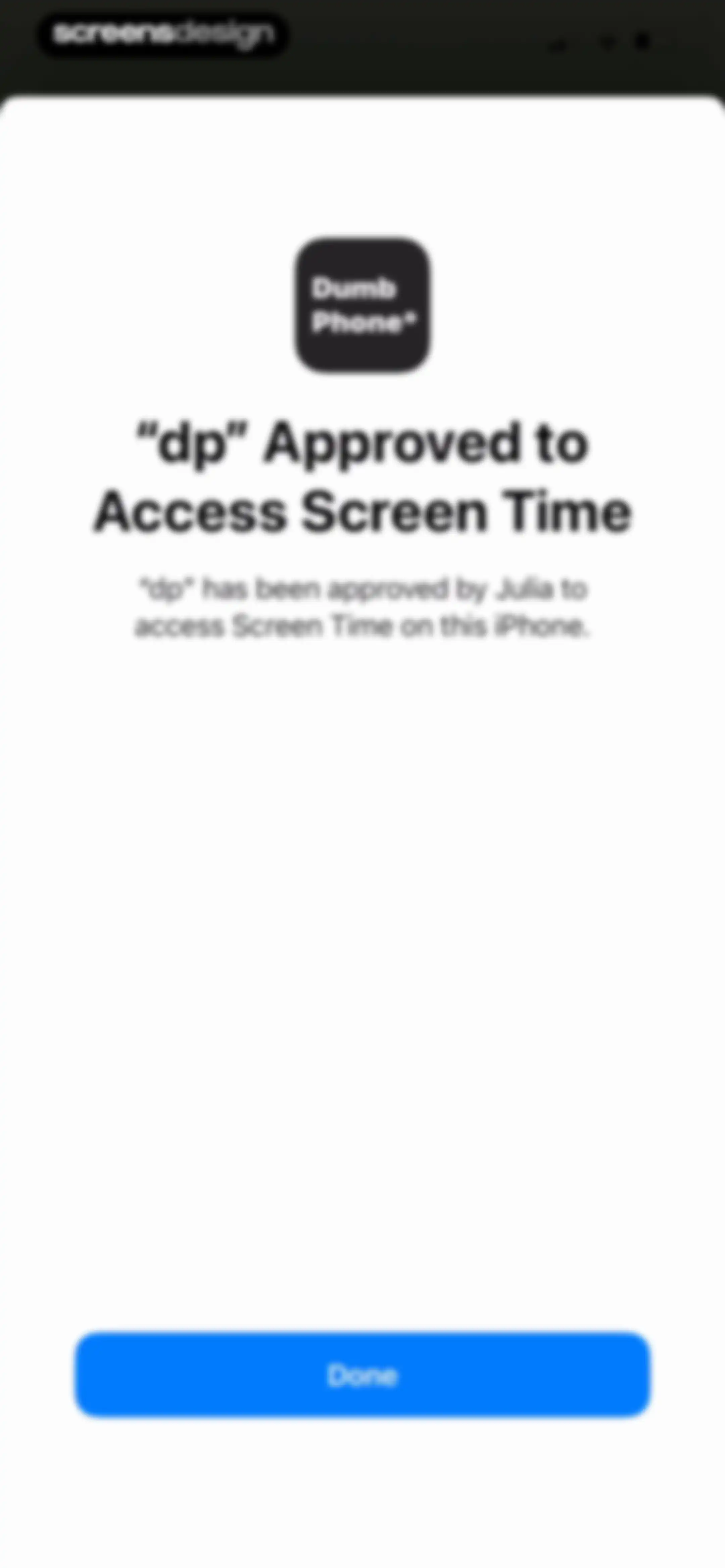 Dumb Phone (dp) screen 67