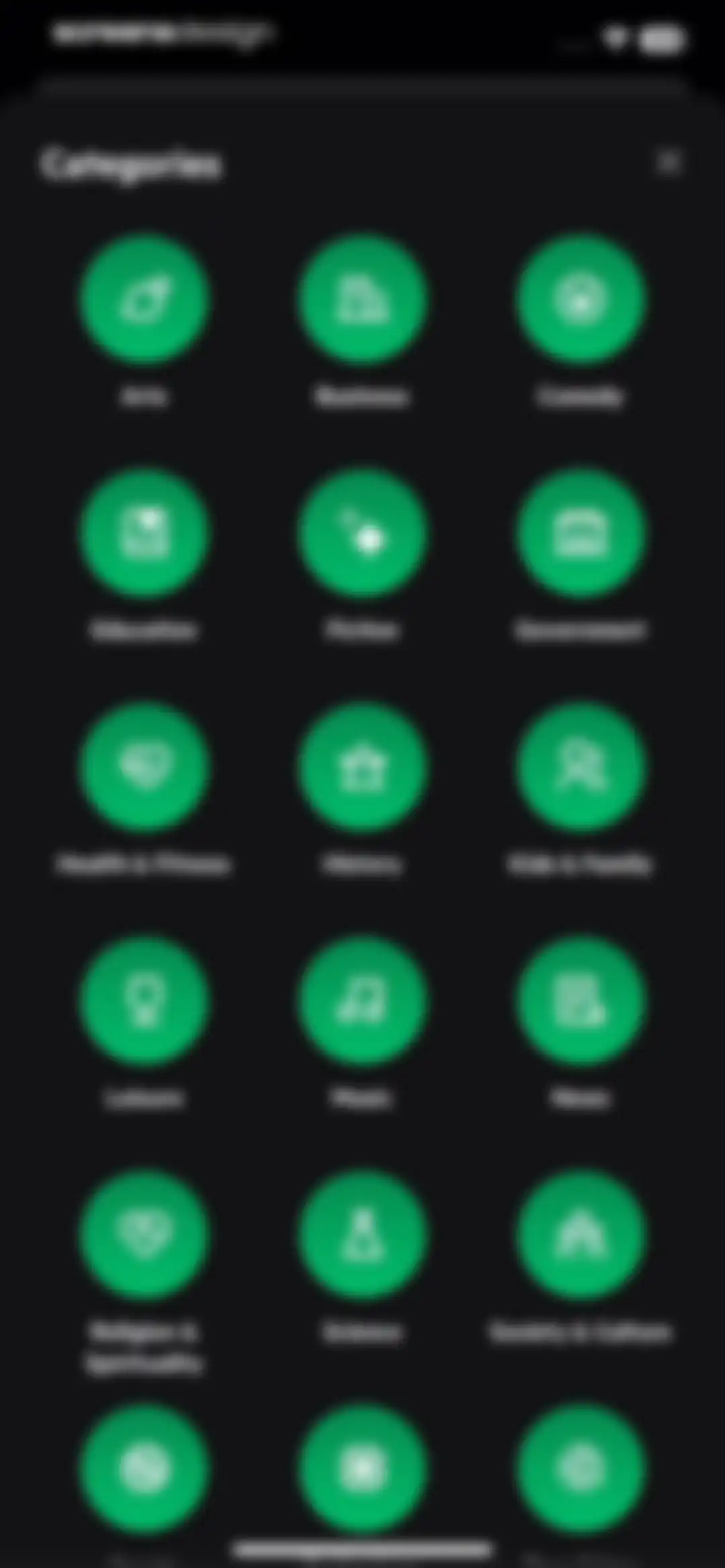 Castro: Podcast App & Player screen 45