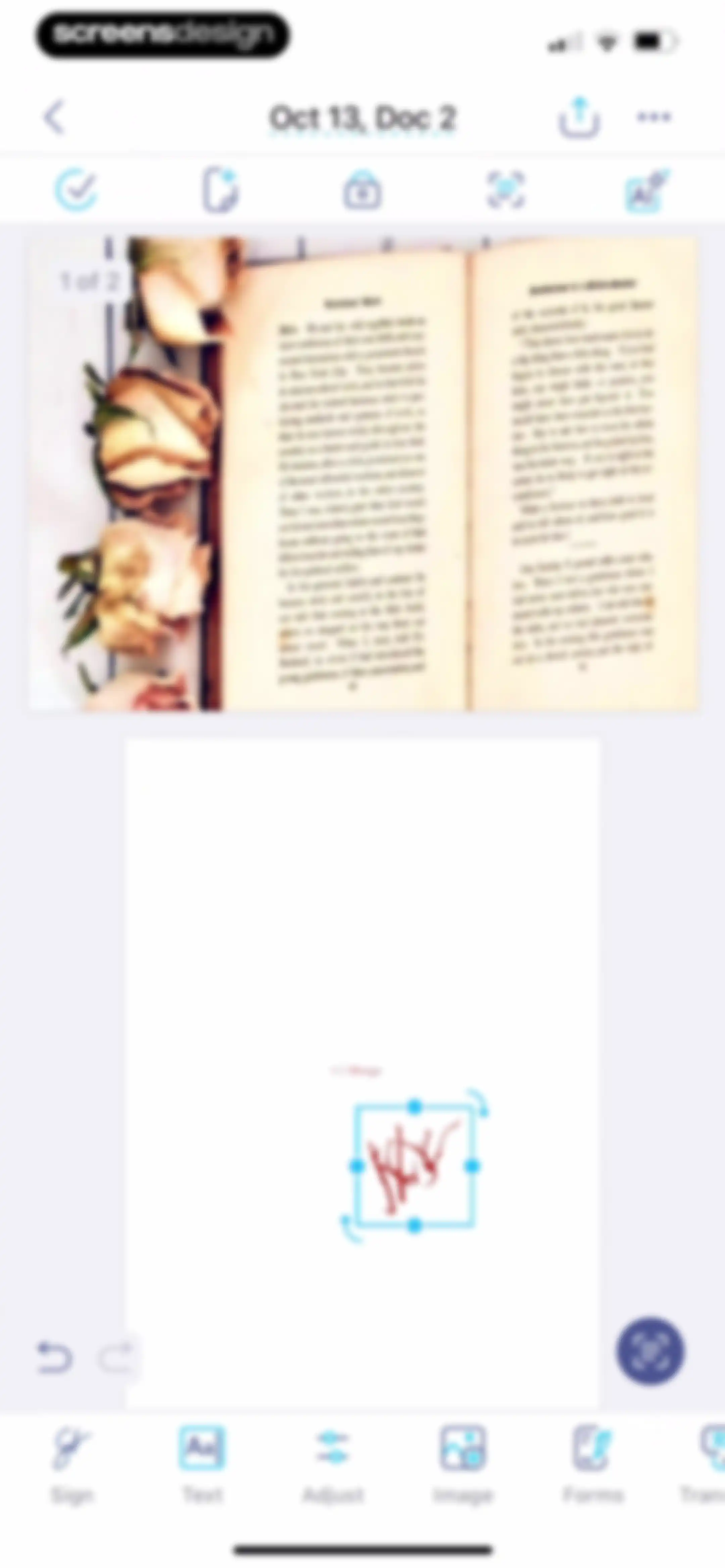iScanner: PDF Document Scanner screen 75
