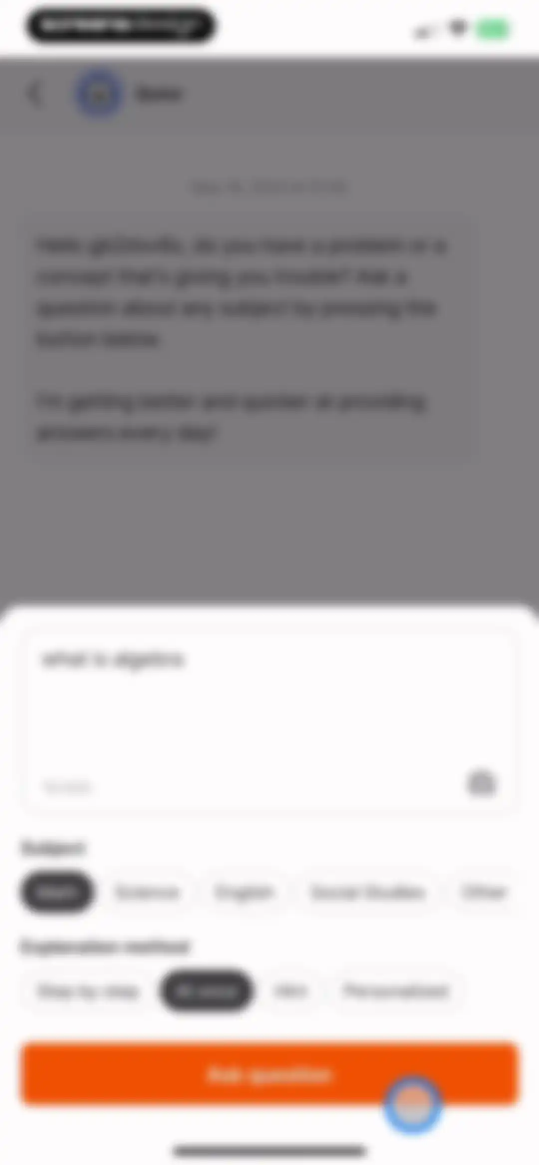 QANDA: AI Math & Study Helper screen 28