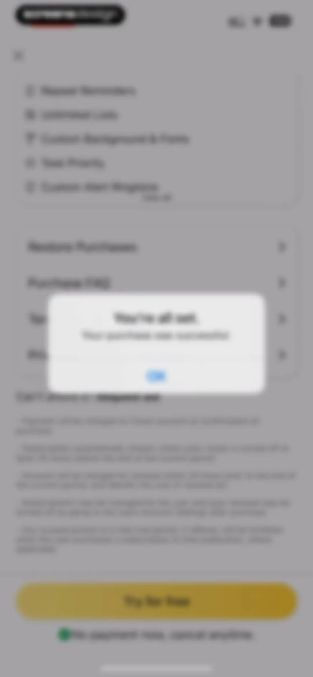 To Do List MinimaList & Widget screen 7