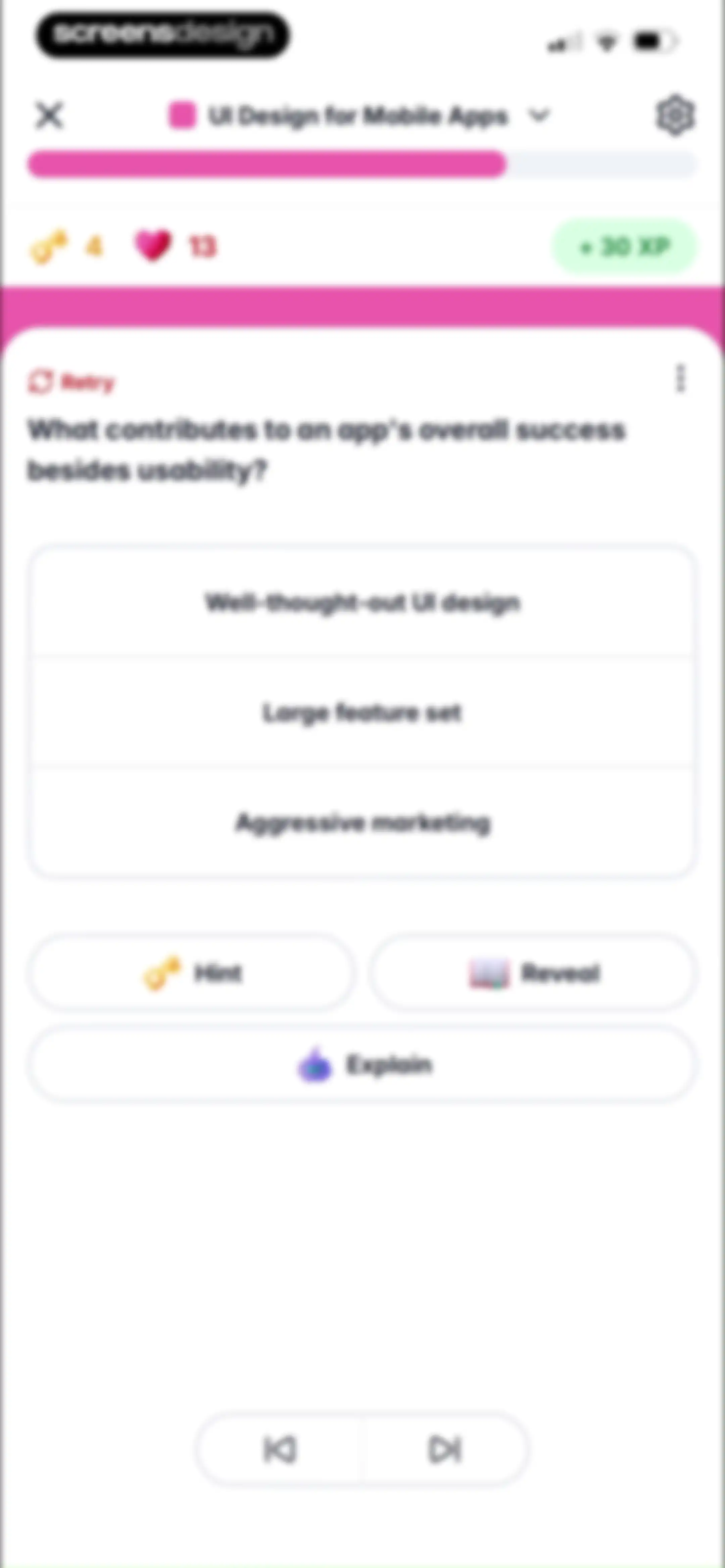 Gizmo: AI Tutor screen 58