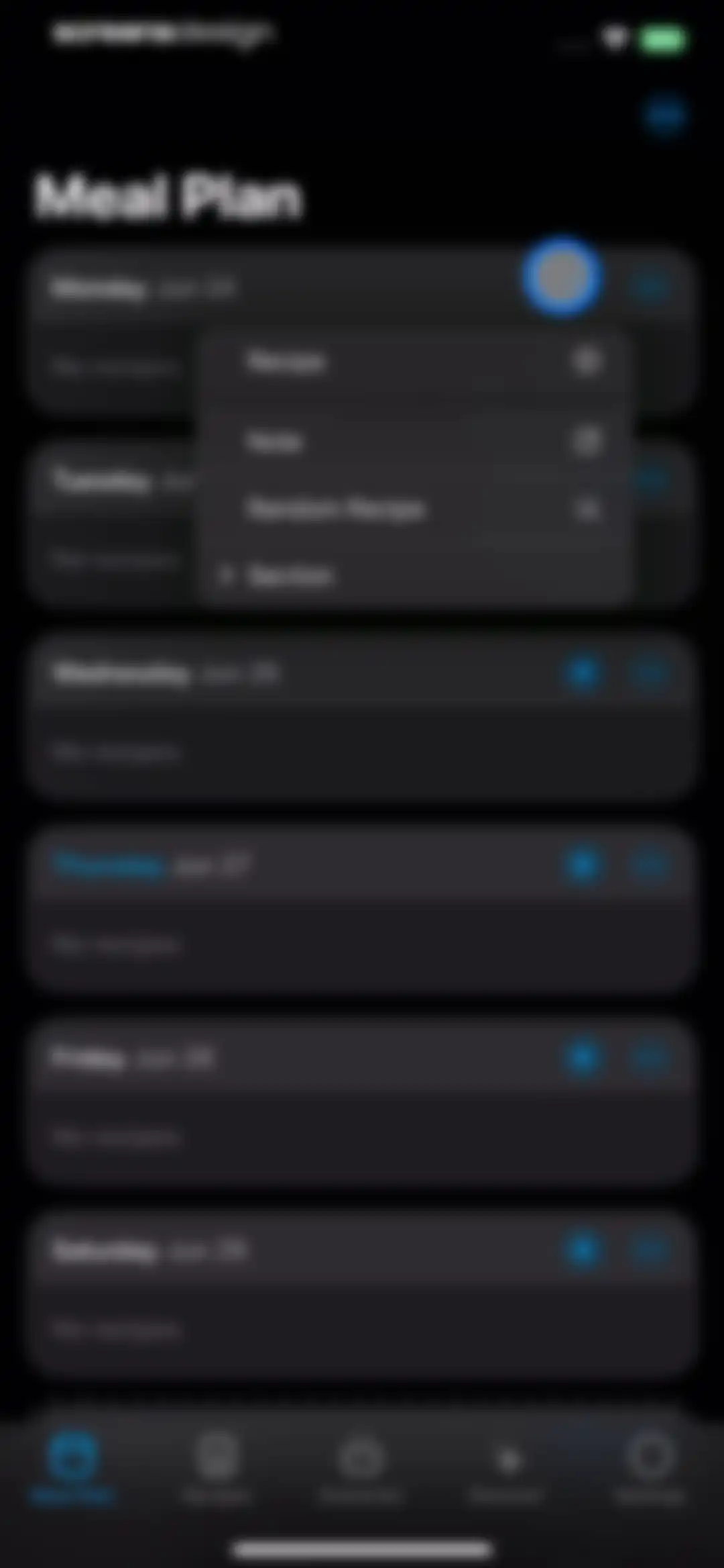 Crouton: Recipe Manager screen 41