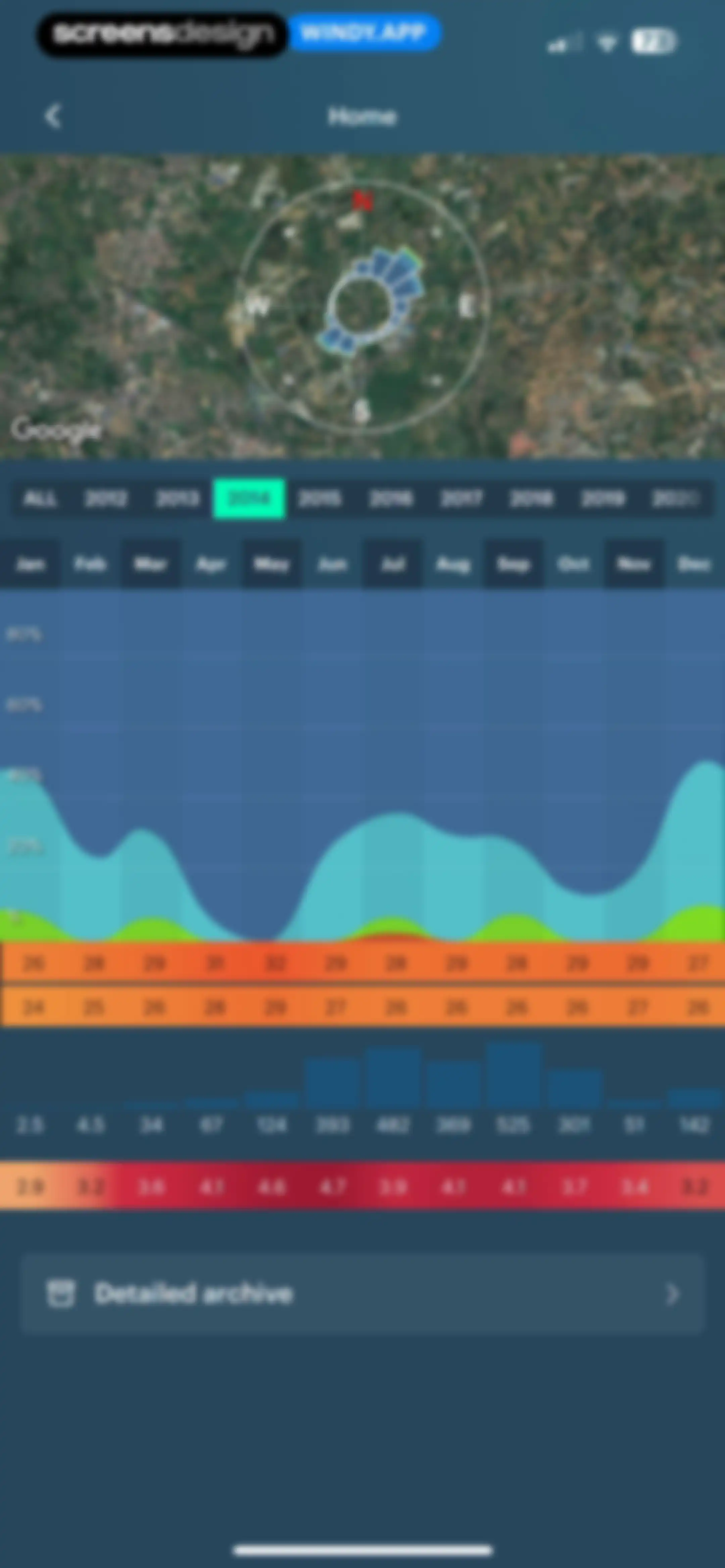 Windy.app — Wind, Tides, Radar screen 33
