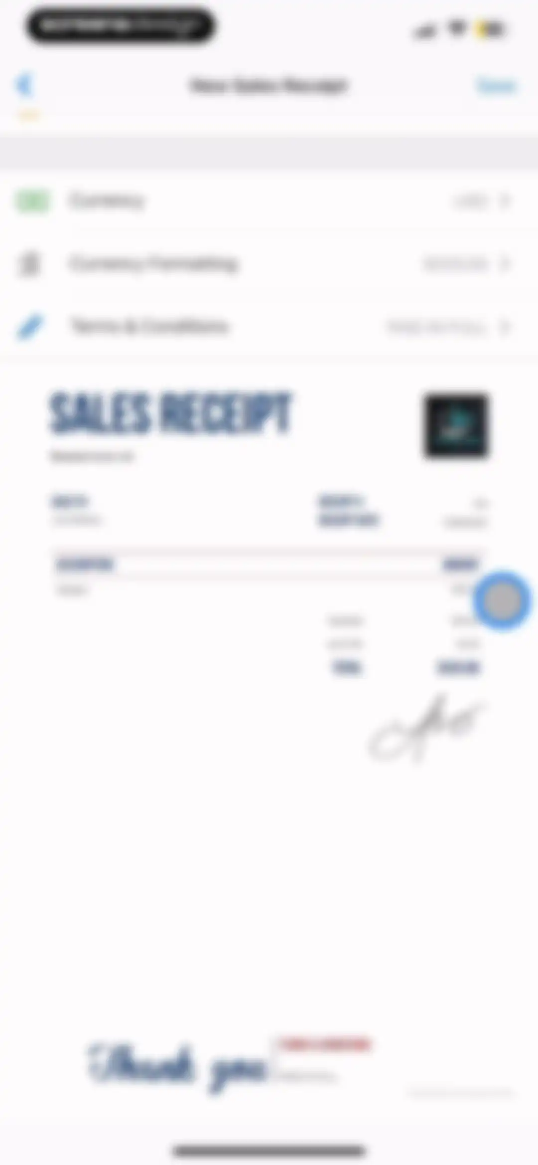 Invoice Maker by Invoice Home screen 48