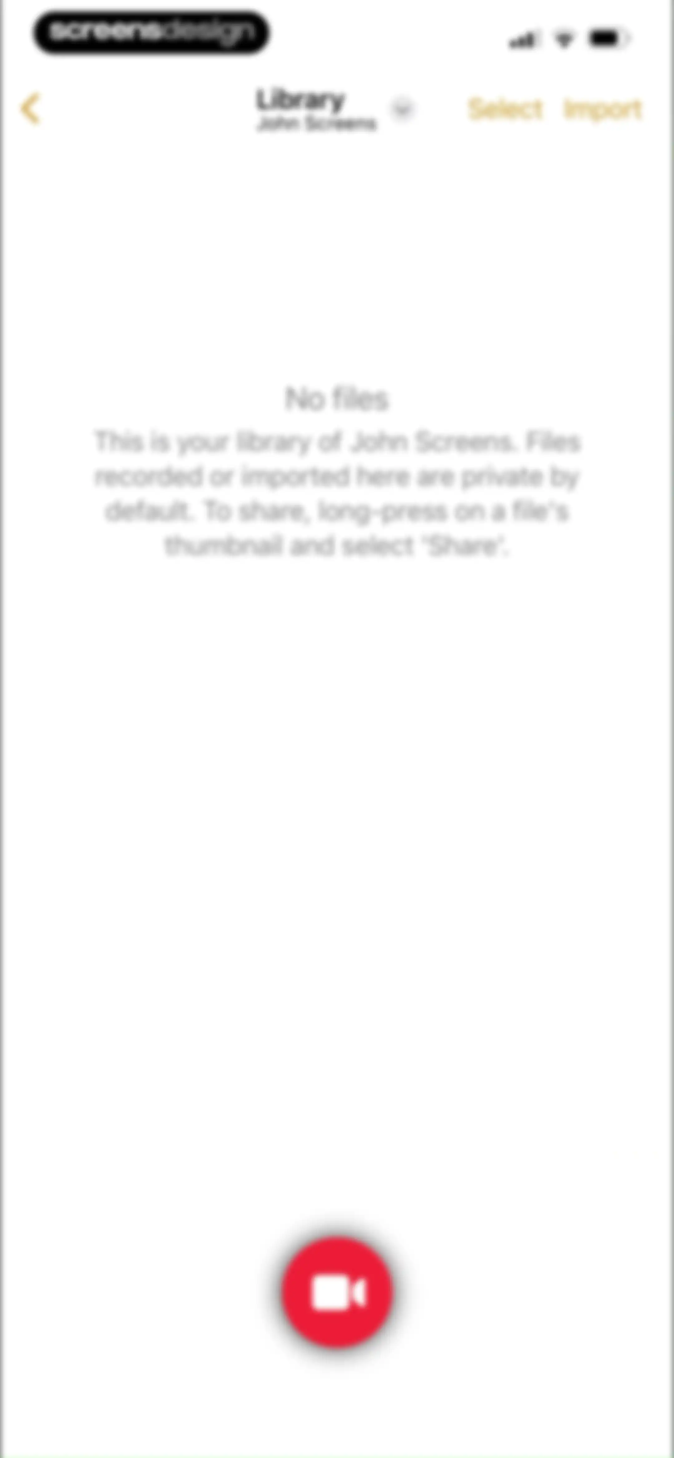 Onform: Video Analysis App screen 111