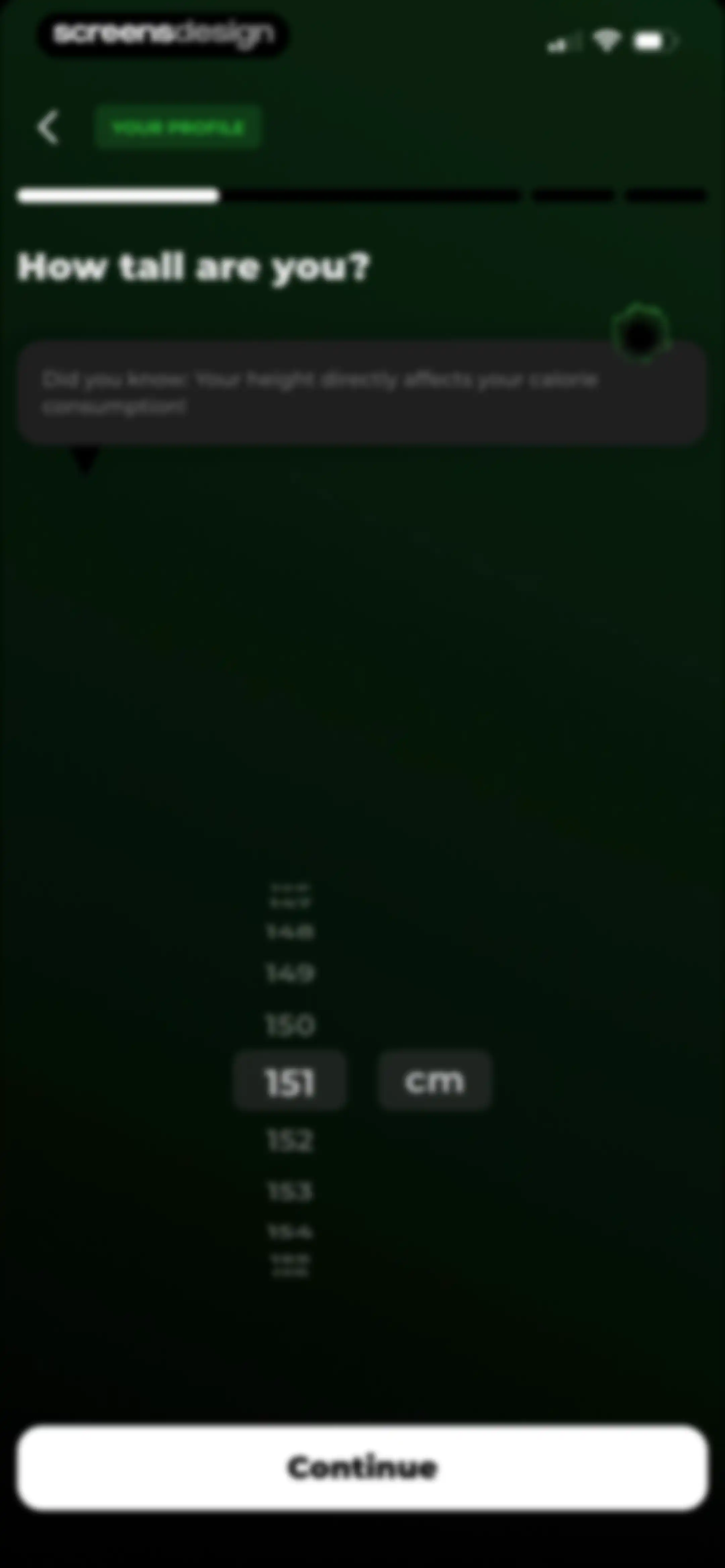 MCI - Personal Training AI screen 11
