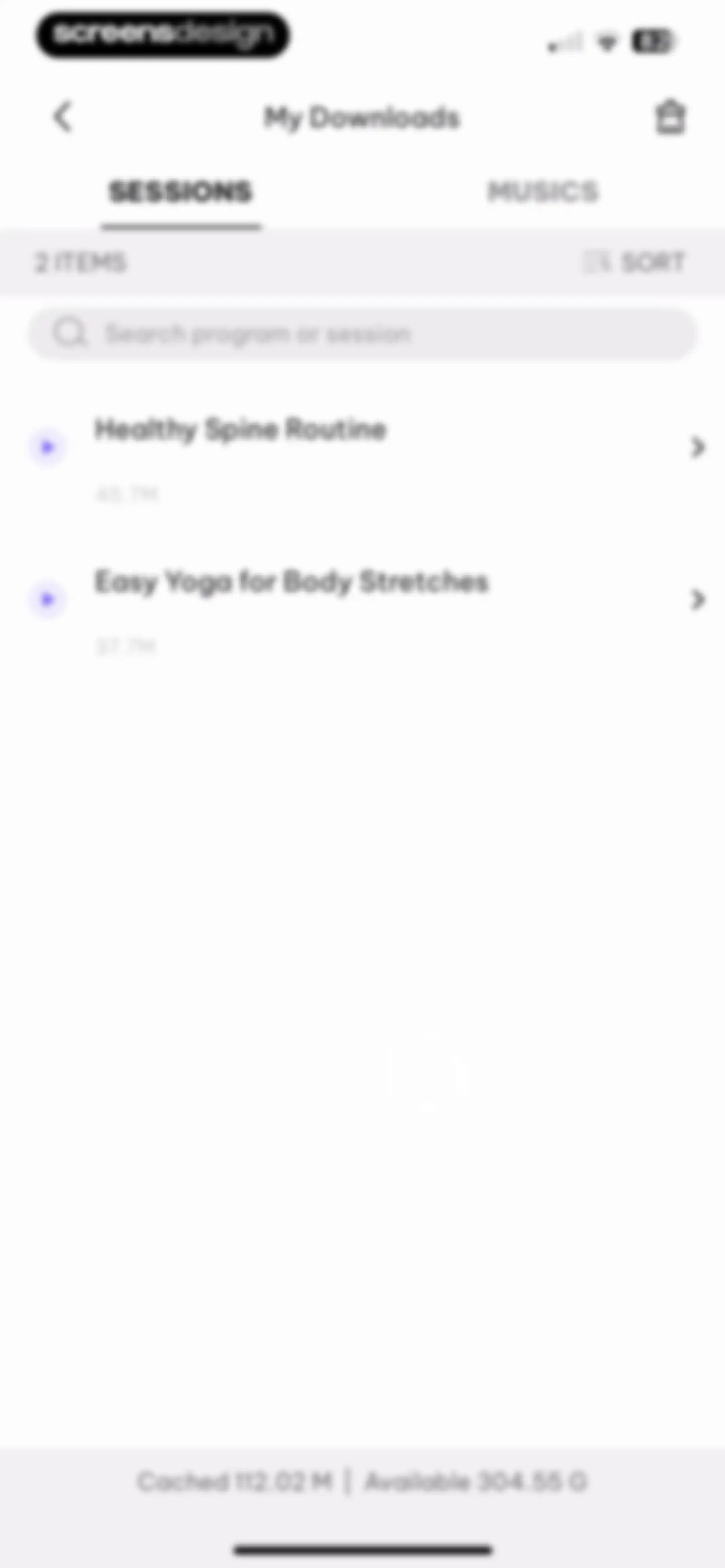 Daily Yoga: Yoga for Fitness® screen 183