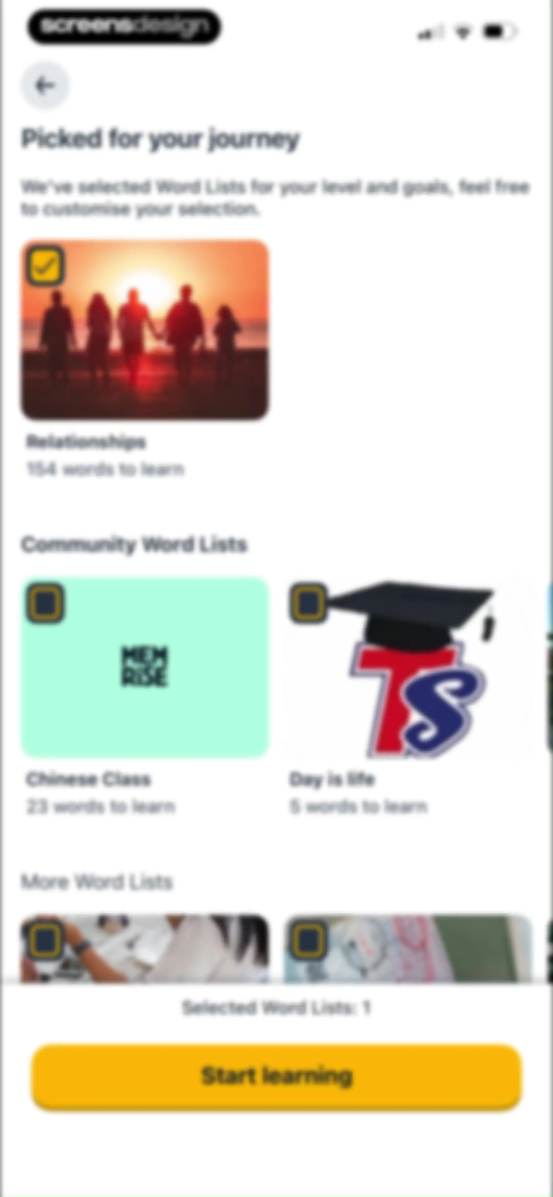 Memrise Easy Language Learning screen 86