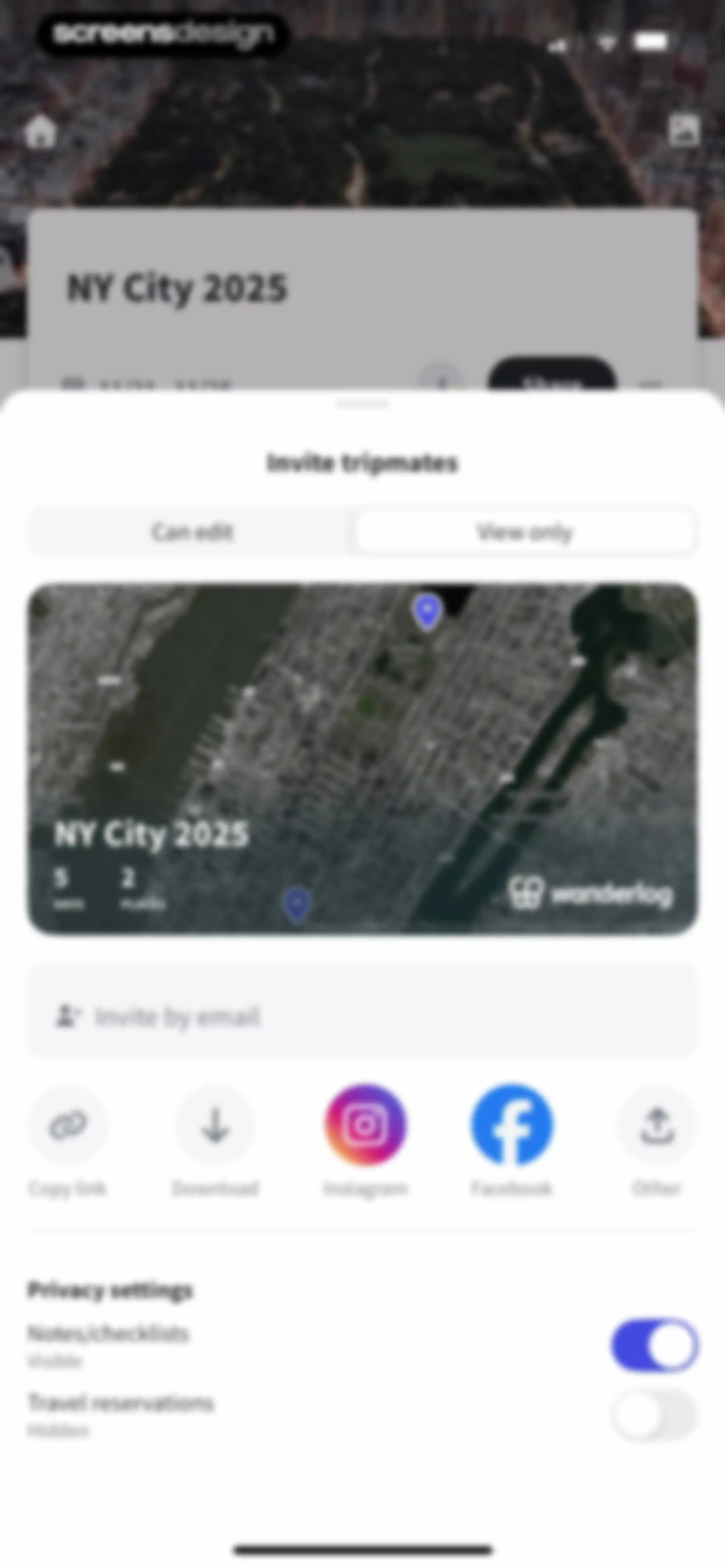 Wanderlog - Travel Planner screen 75
