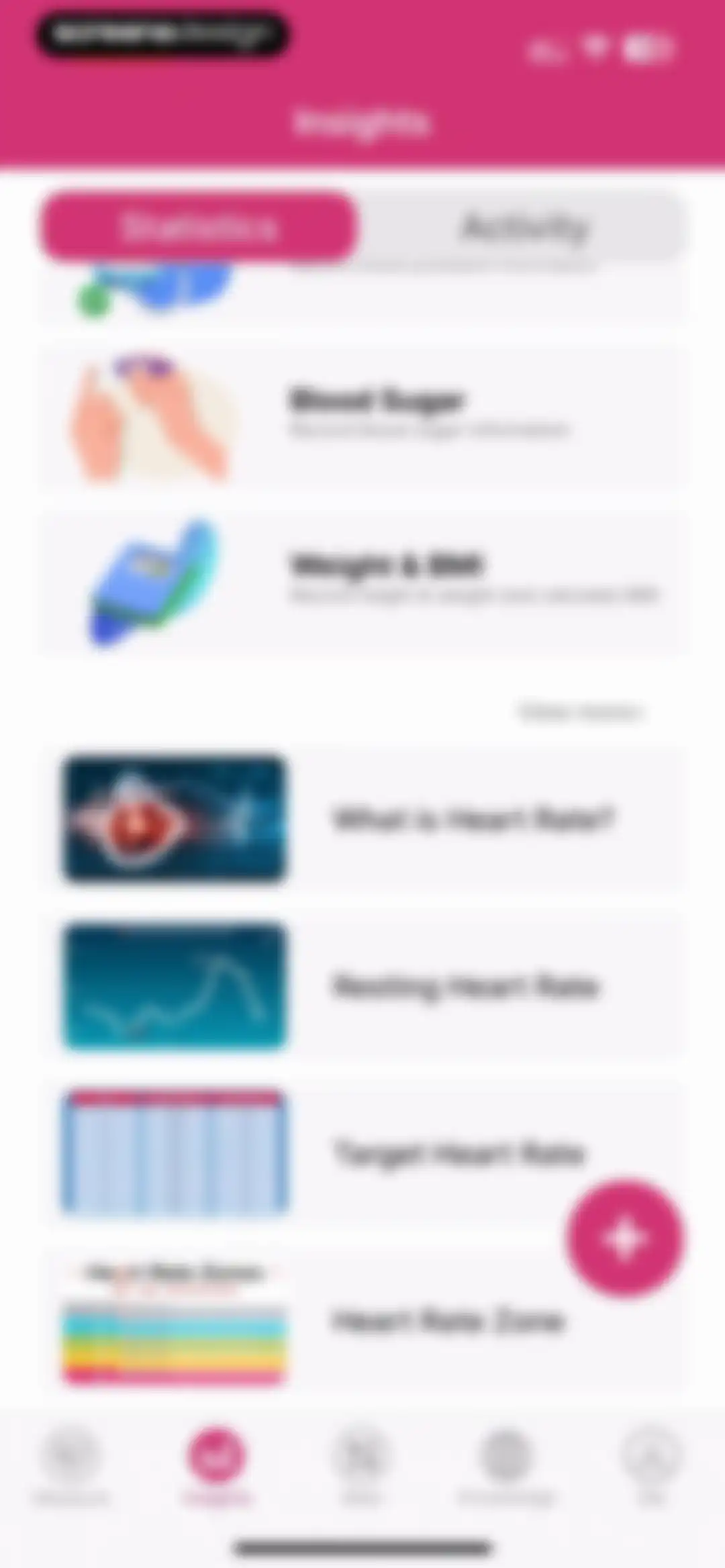 Blood Pressure-Monitor Tracker screen 90