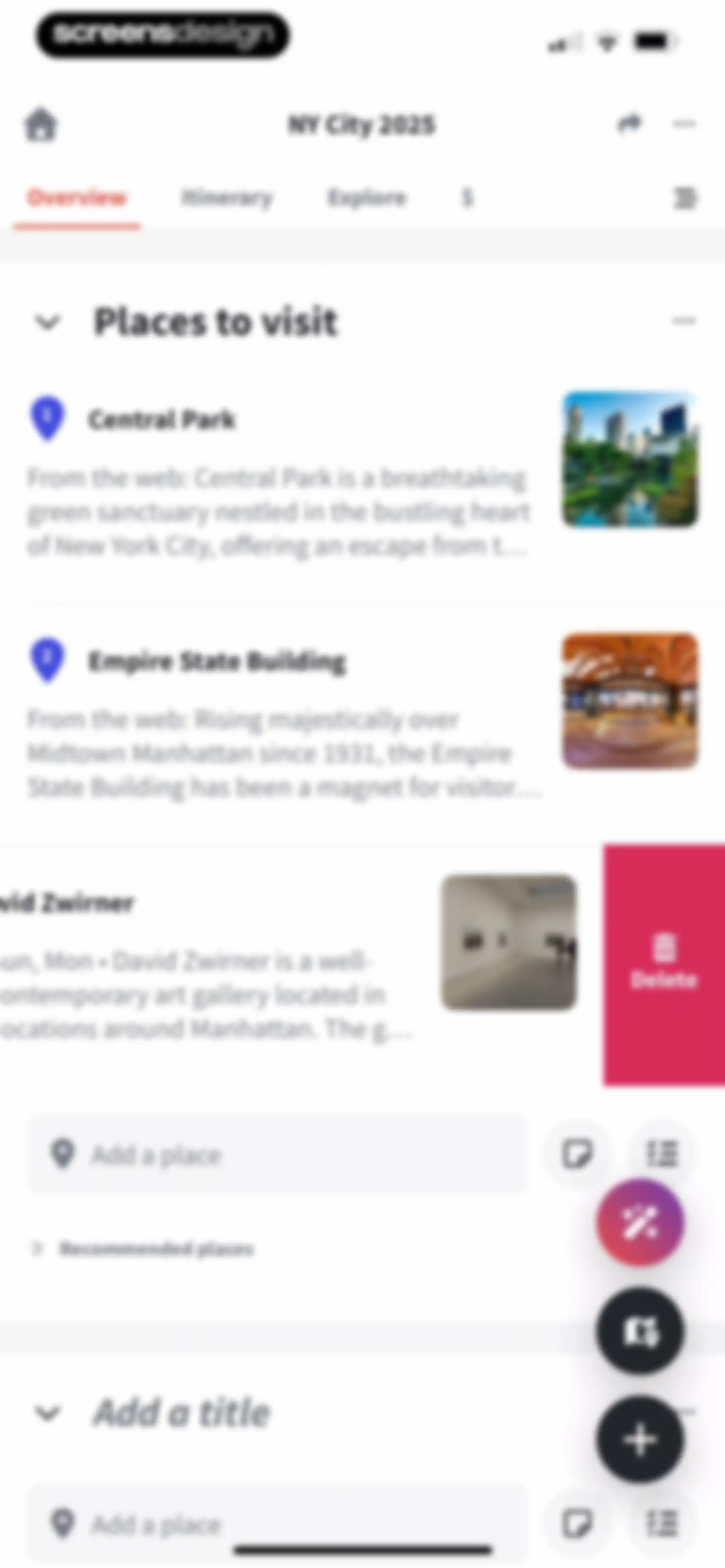 Wanderlog - Travel Planner screen 114