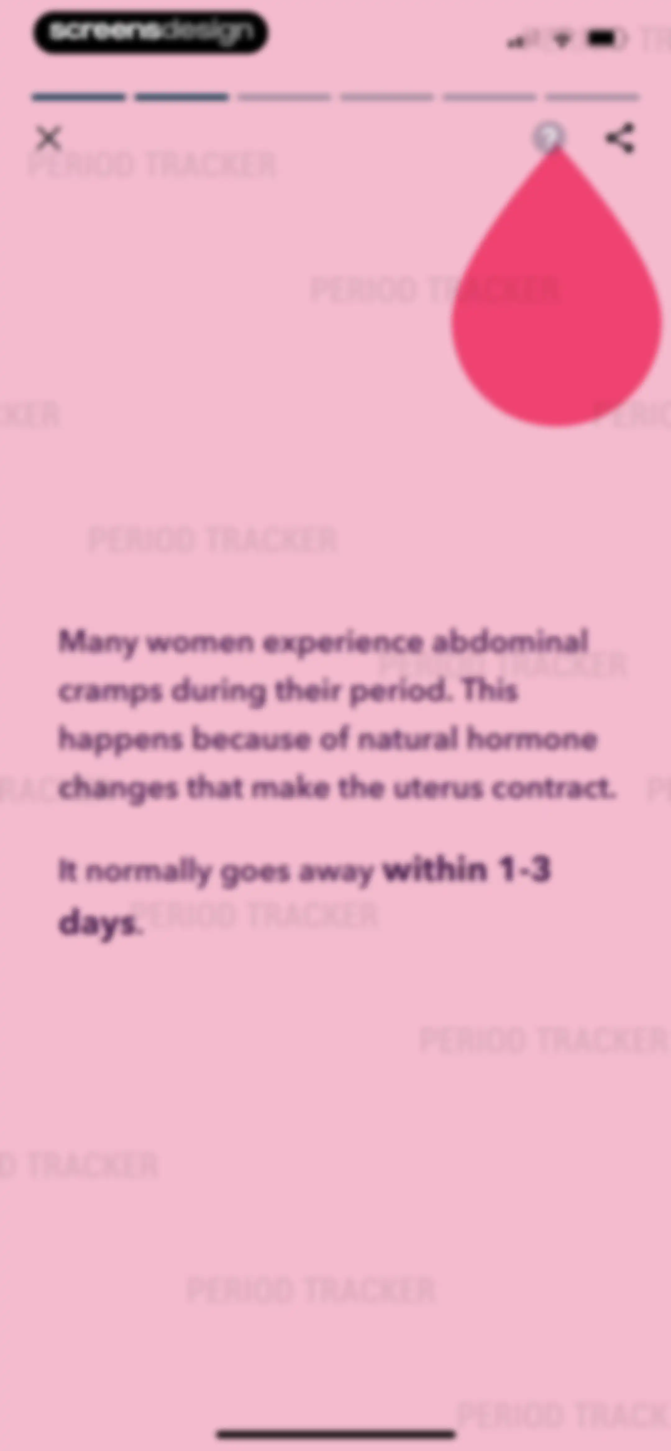 Period Tracker Period Calendar screen 75