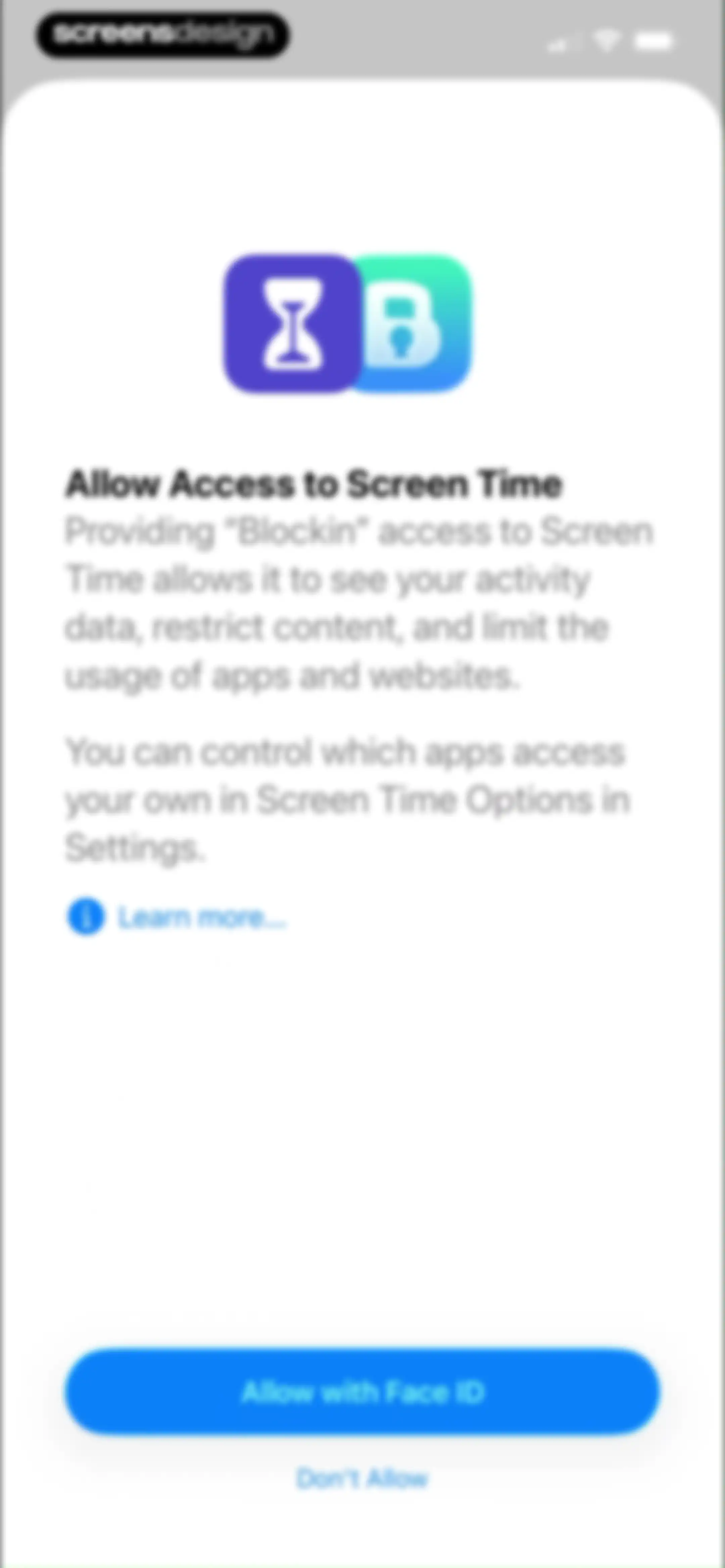 Blockin -Screen Time for Focus screen 40