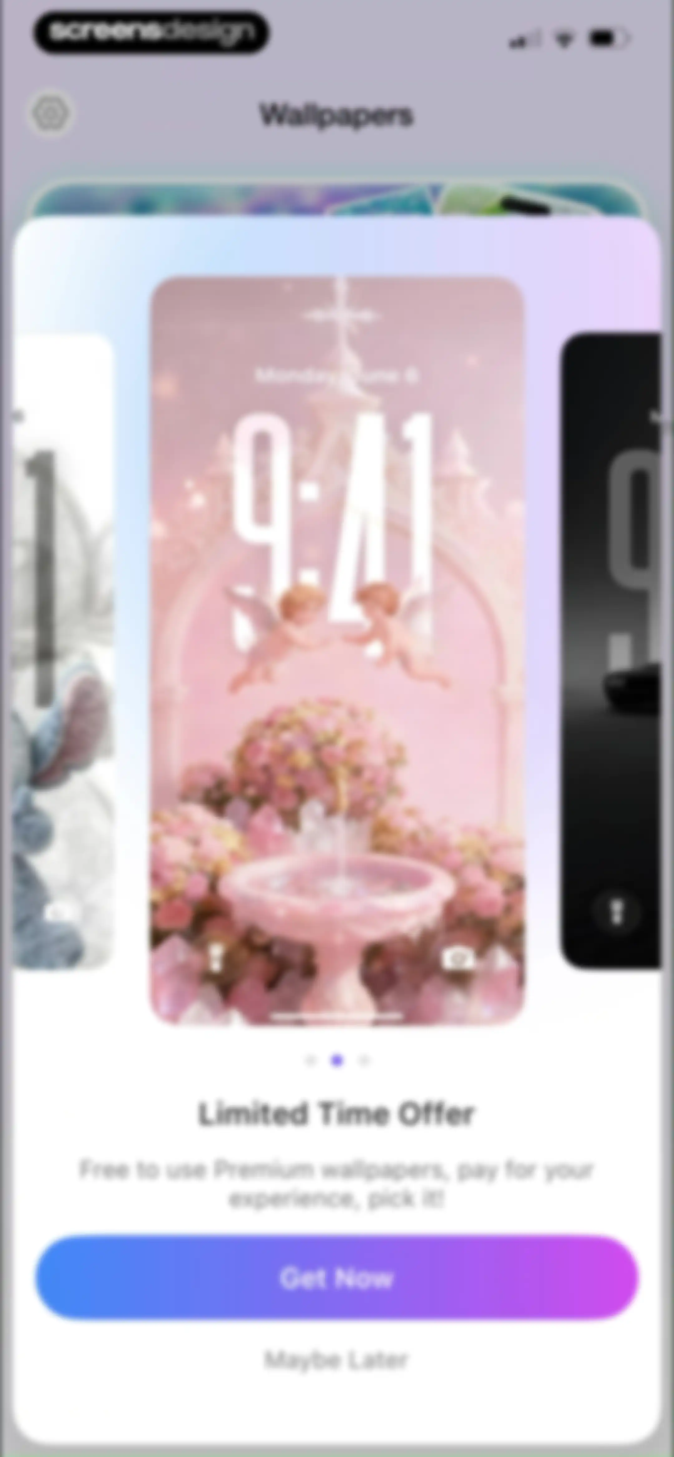 Themie: Wallpapers & Theme screen 51