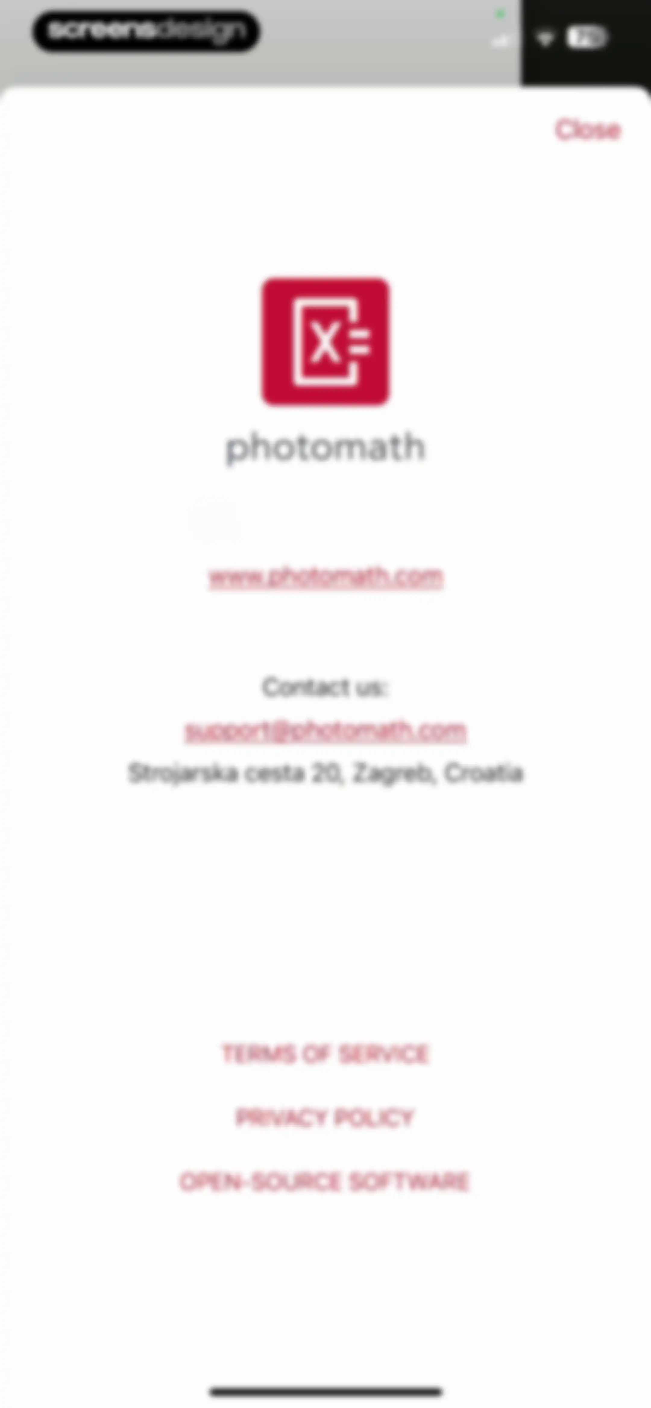 Photomath screen 86