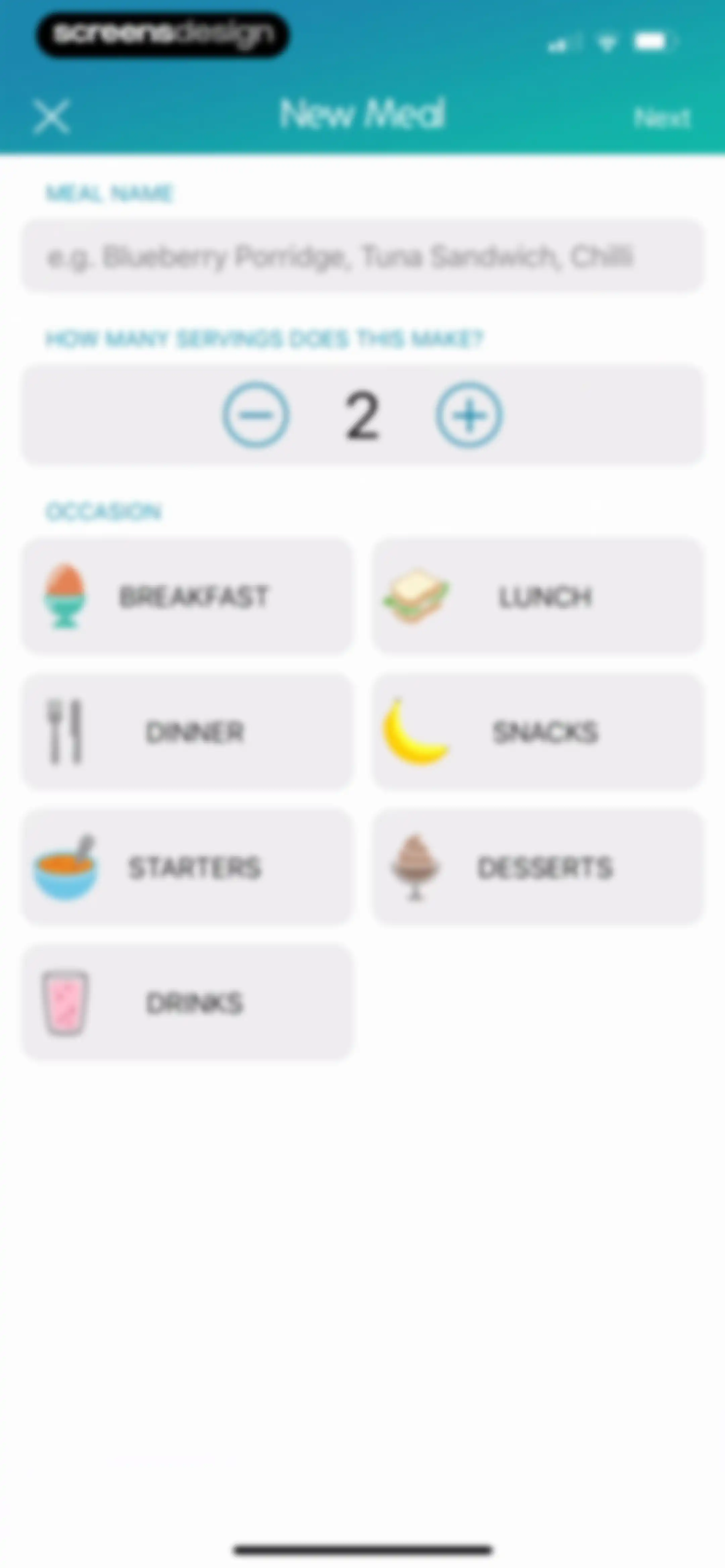 Calorie Counter + screen 87
