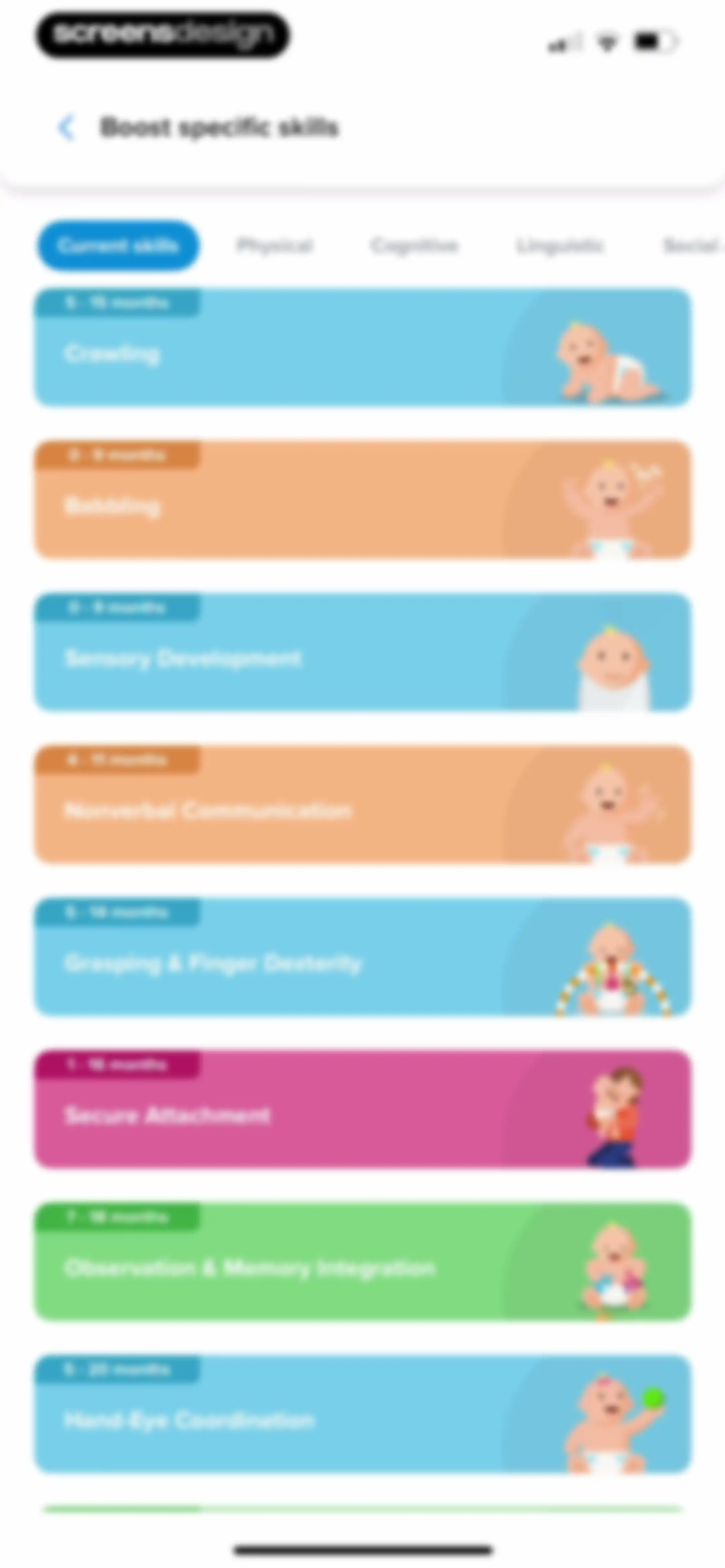 Kinedu: Baby Development screen 113