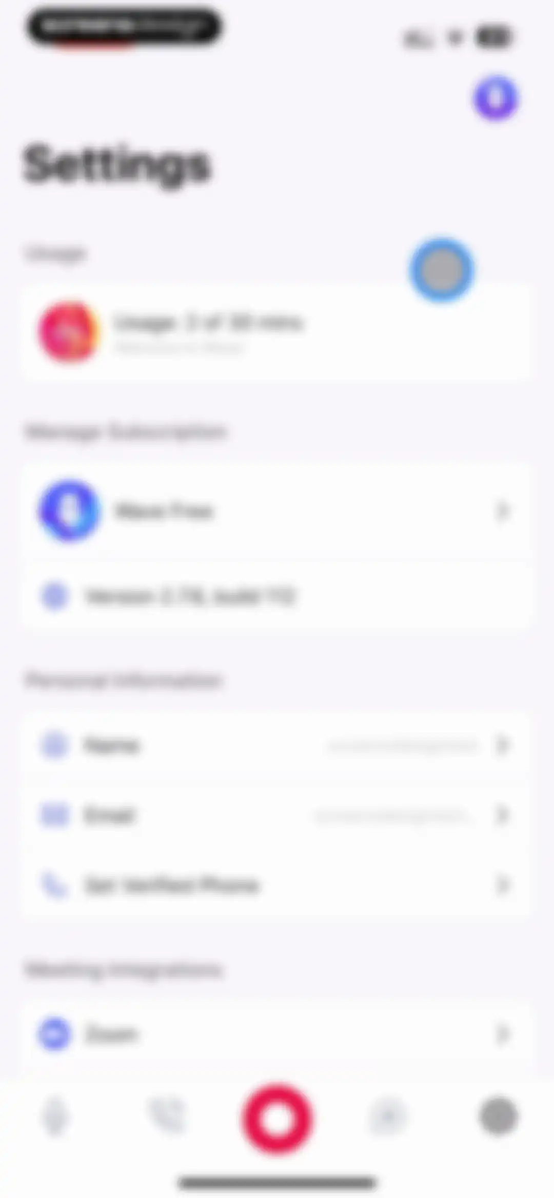 Wave AI Note Taker & Recorder screen 76