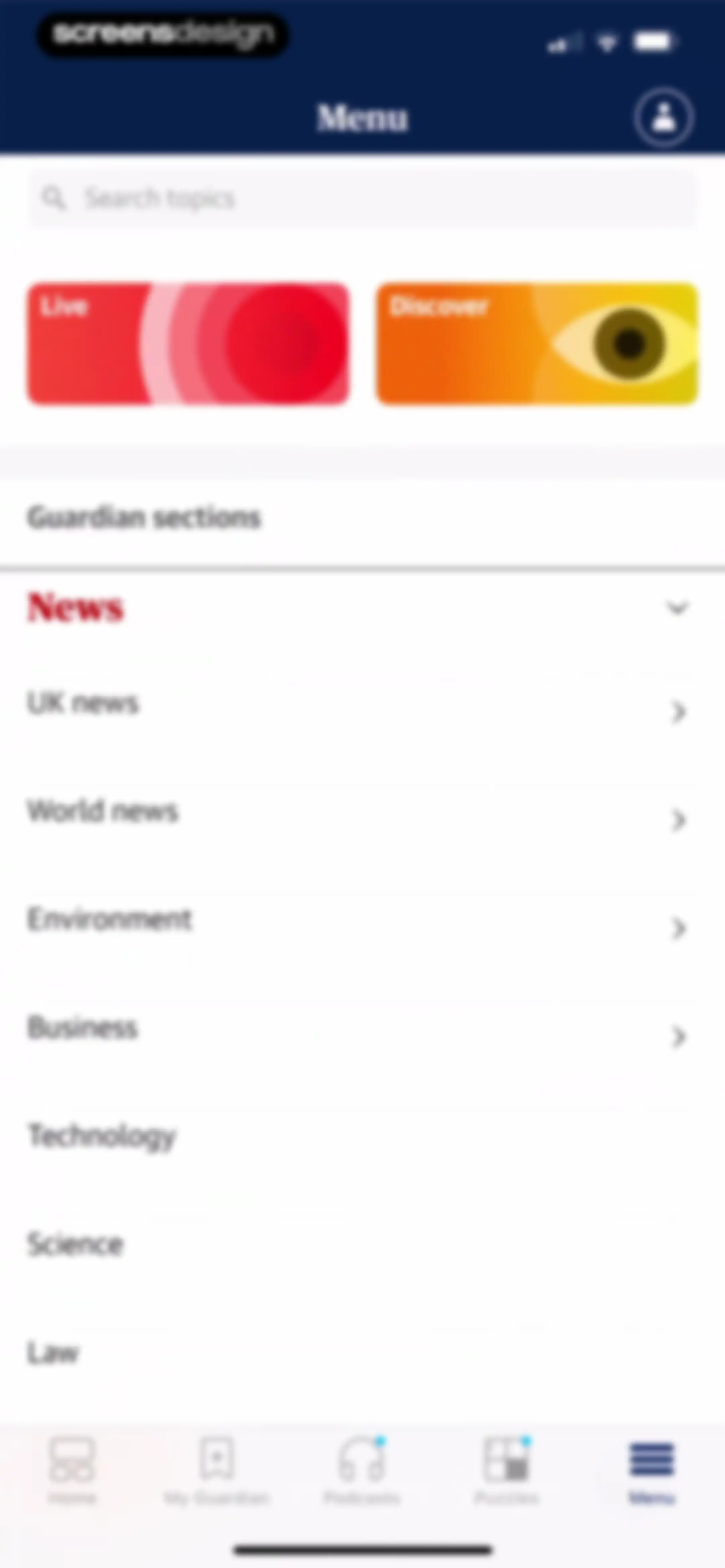 The Guardian - US & World News screen 86
