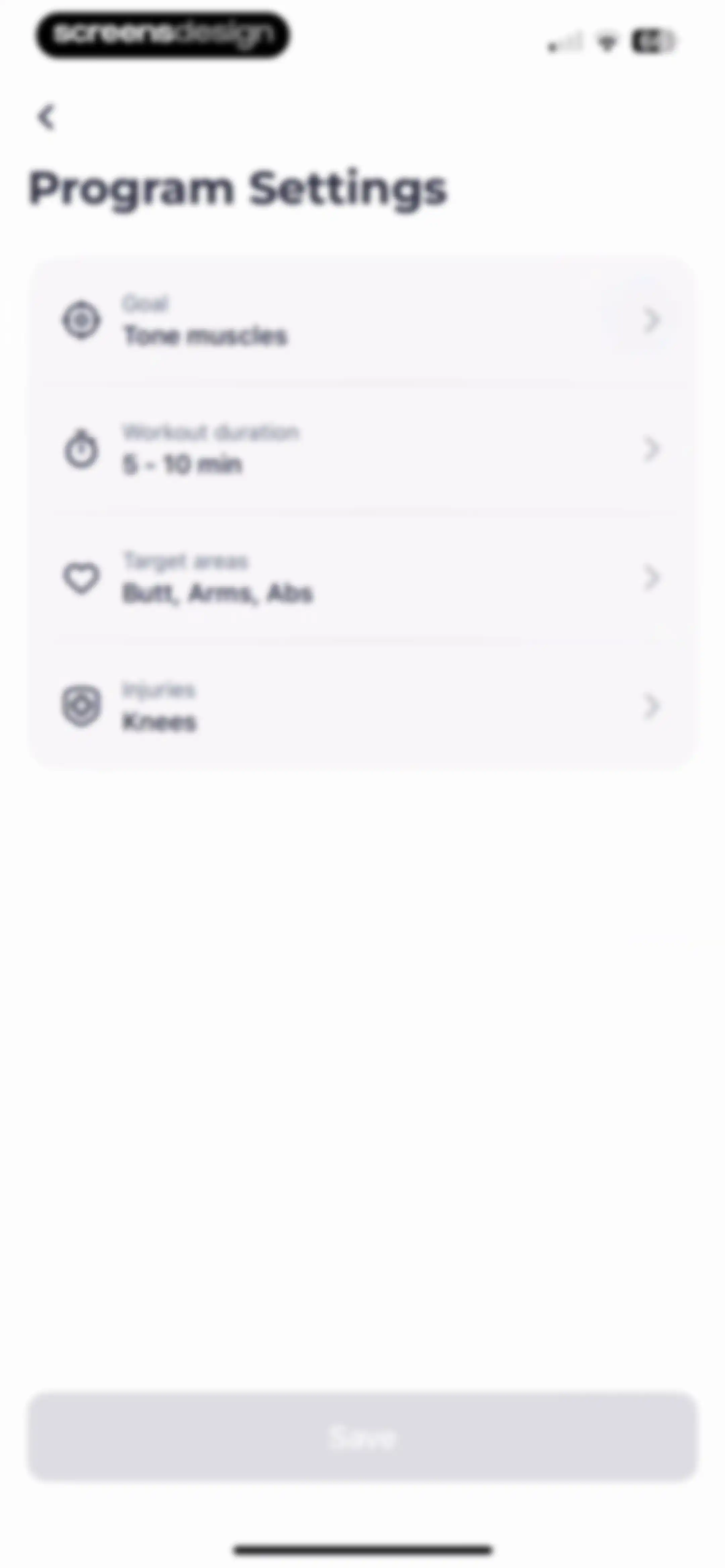 FitMe - Lazy Workout at Home screen 64