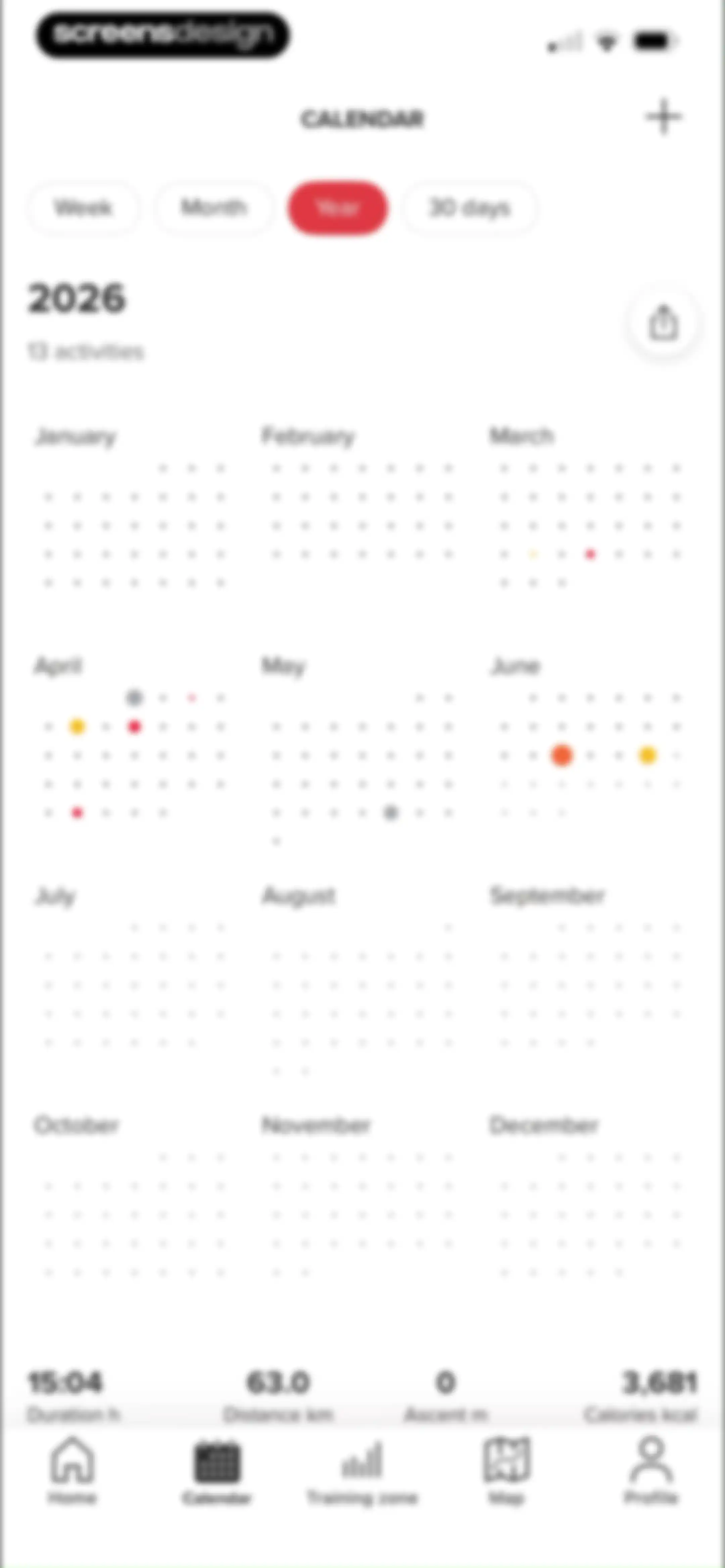 Sports Tracker: Run Bike Hike screen 160
