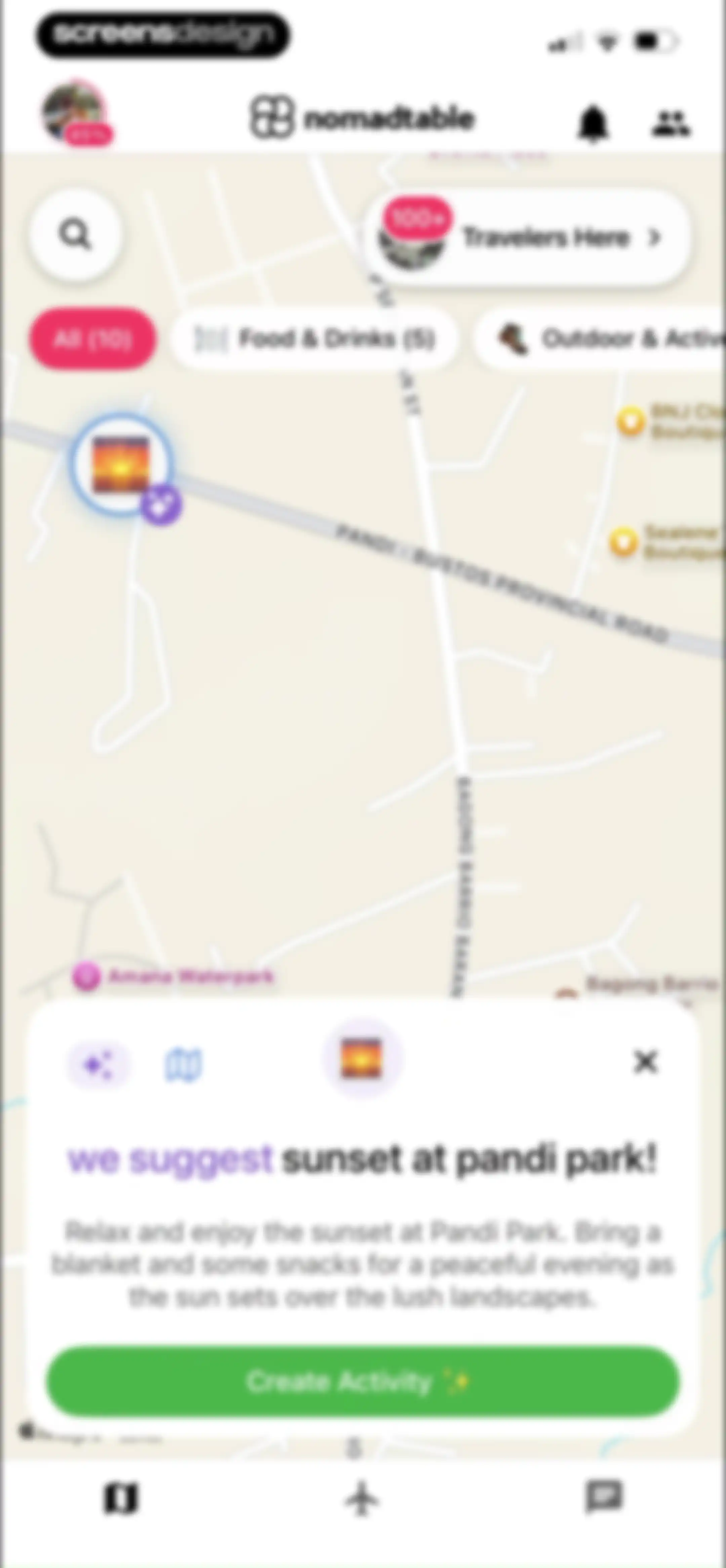 nomadtable: travel friends screen 76
