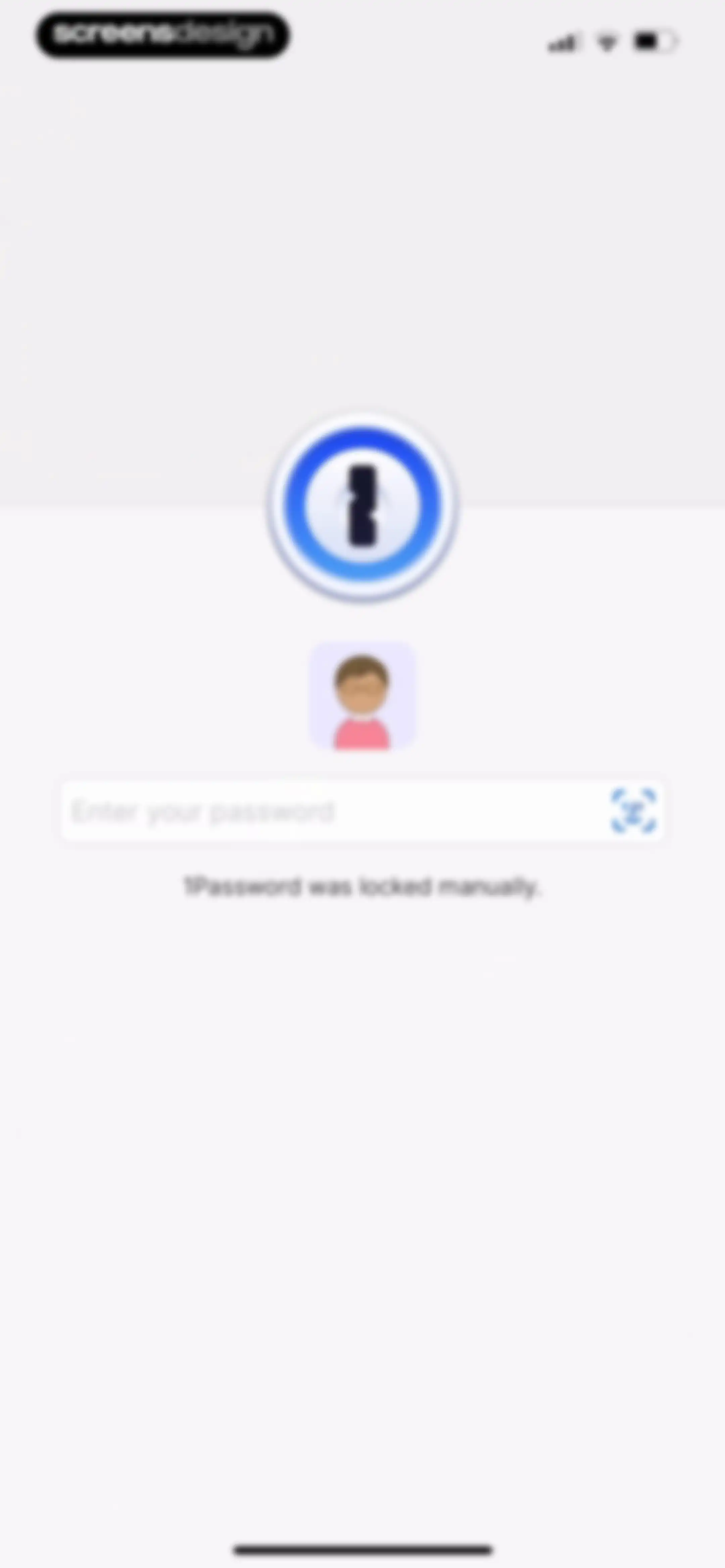 1Password: Password Manager screen 165