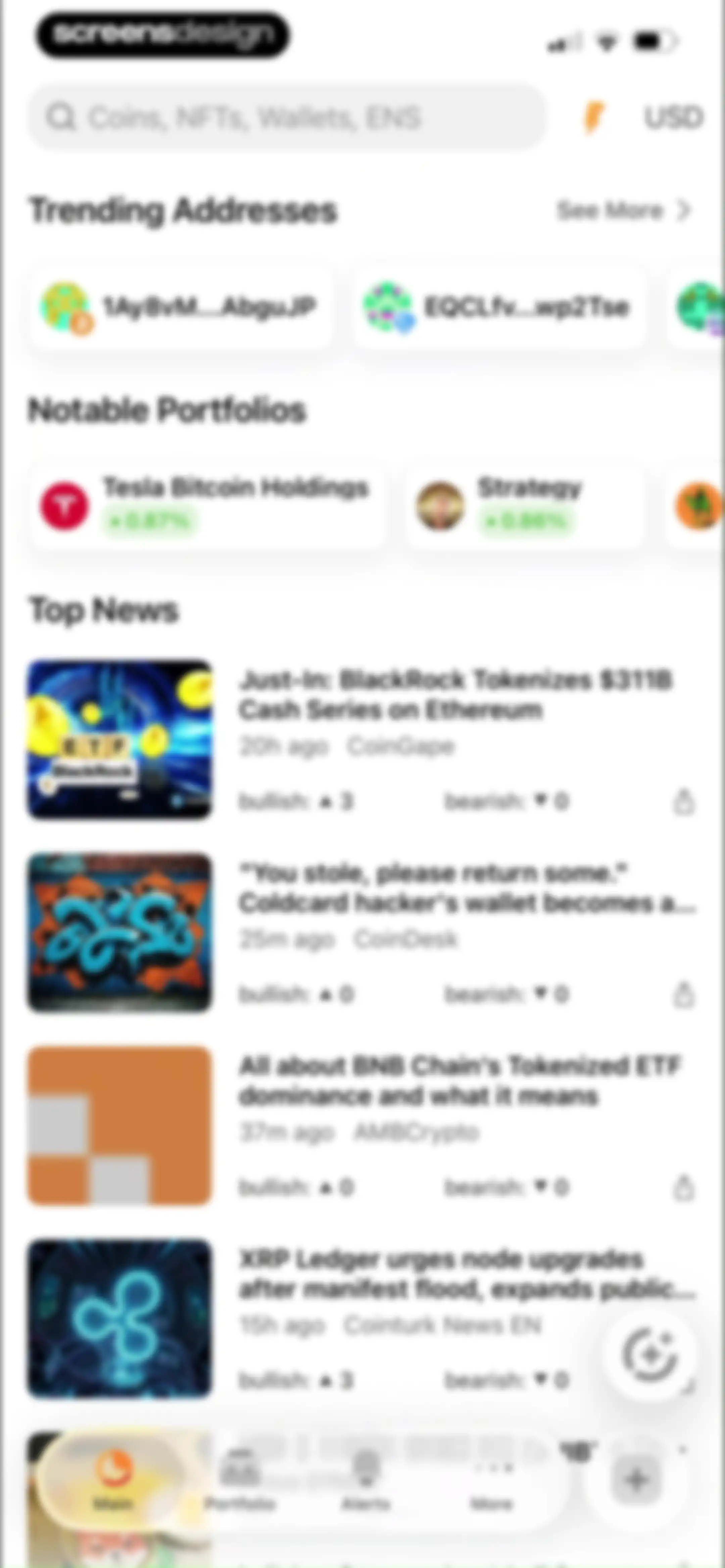 CoinStats: Crypto Portfolio screen 75