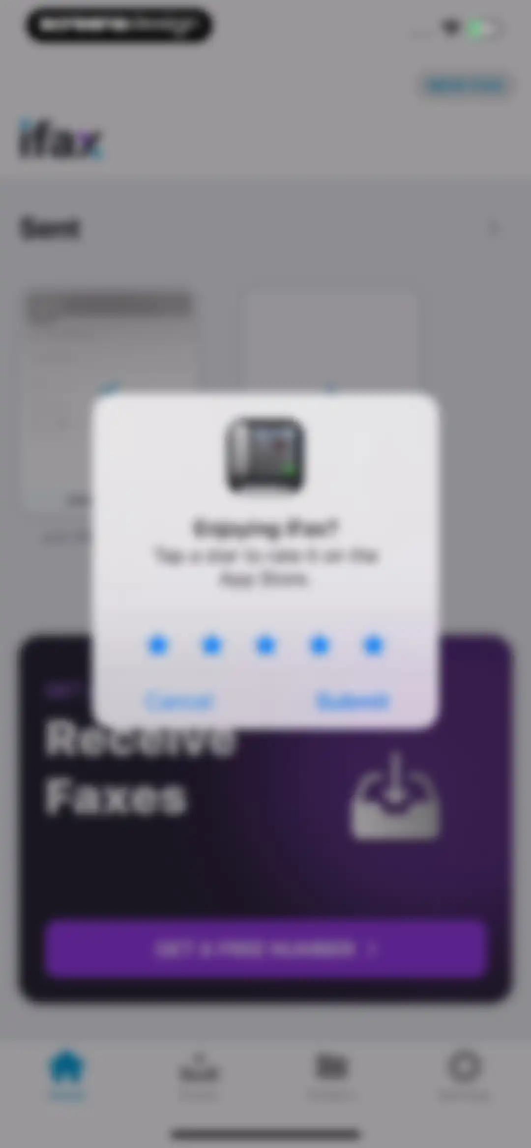 iFax App Send Fax From iPhone screen 17