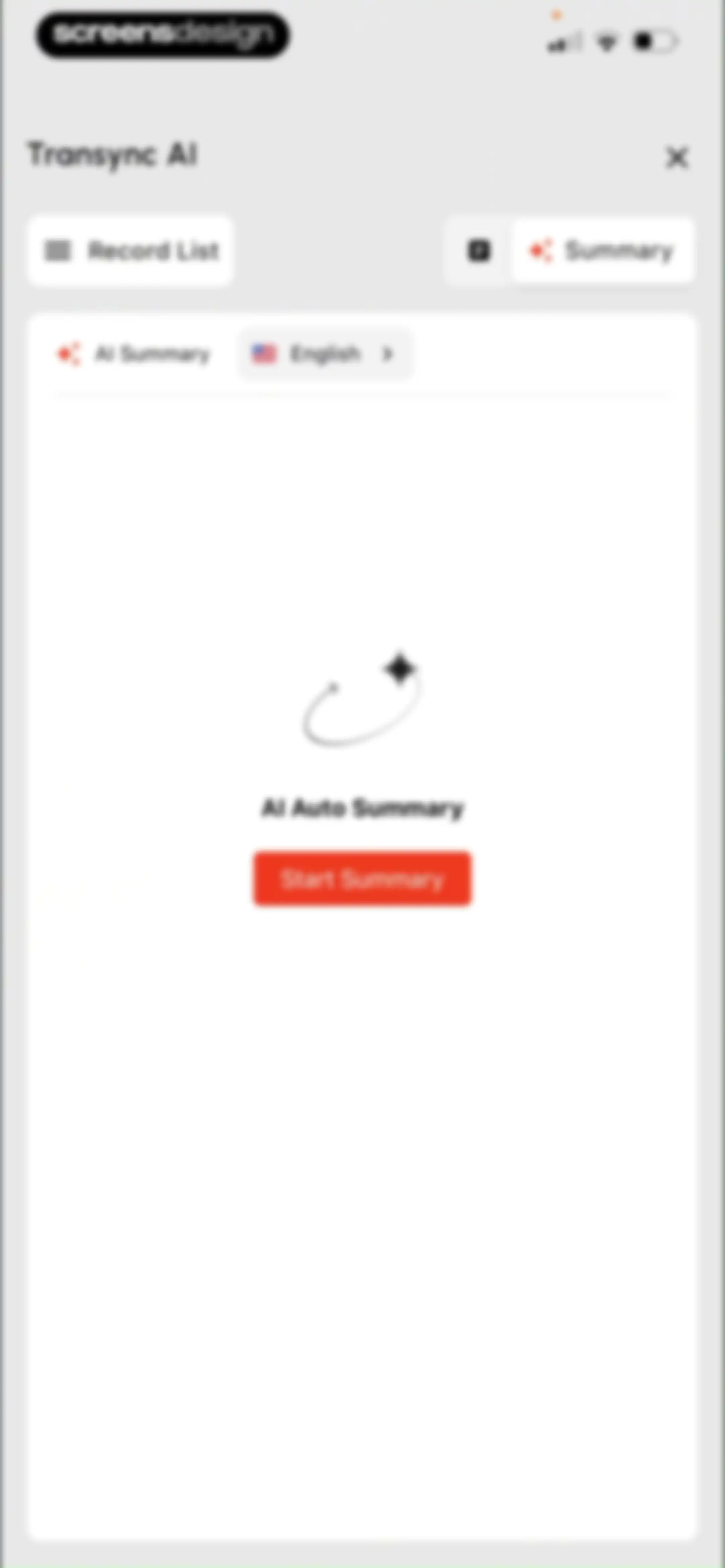 Transync AI - Translator screen 28