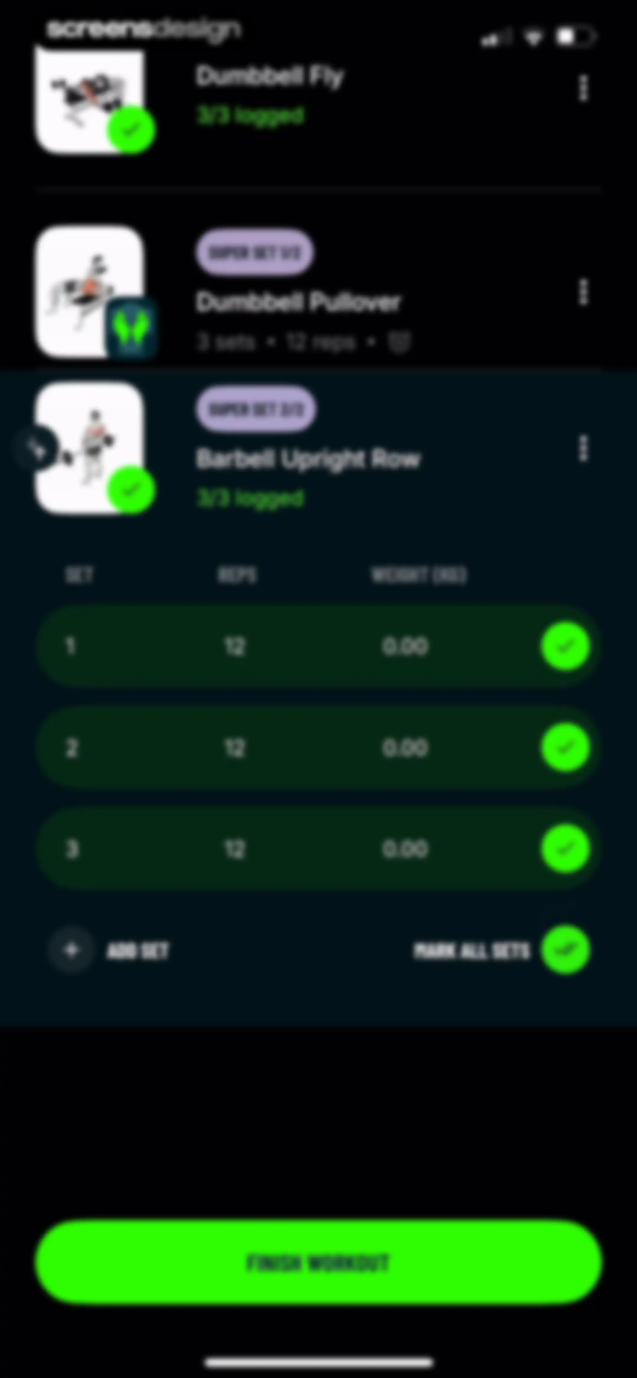 Befit: Gym & Home Workout Plan screen 99
