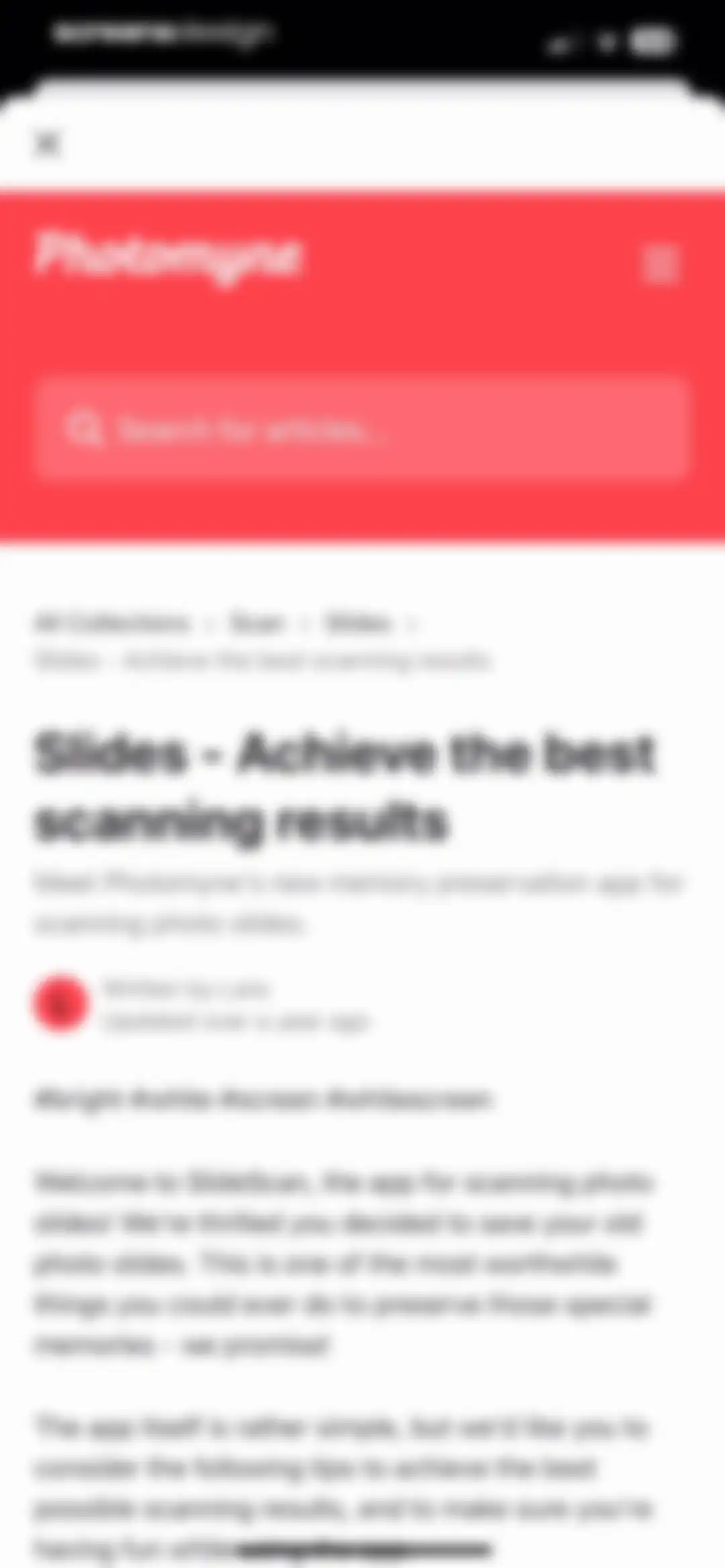 SlideScan - Slide Scanner App screen 85