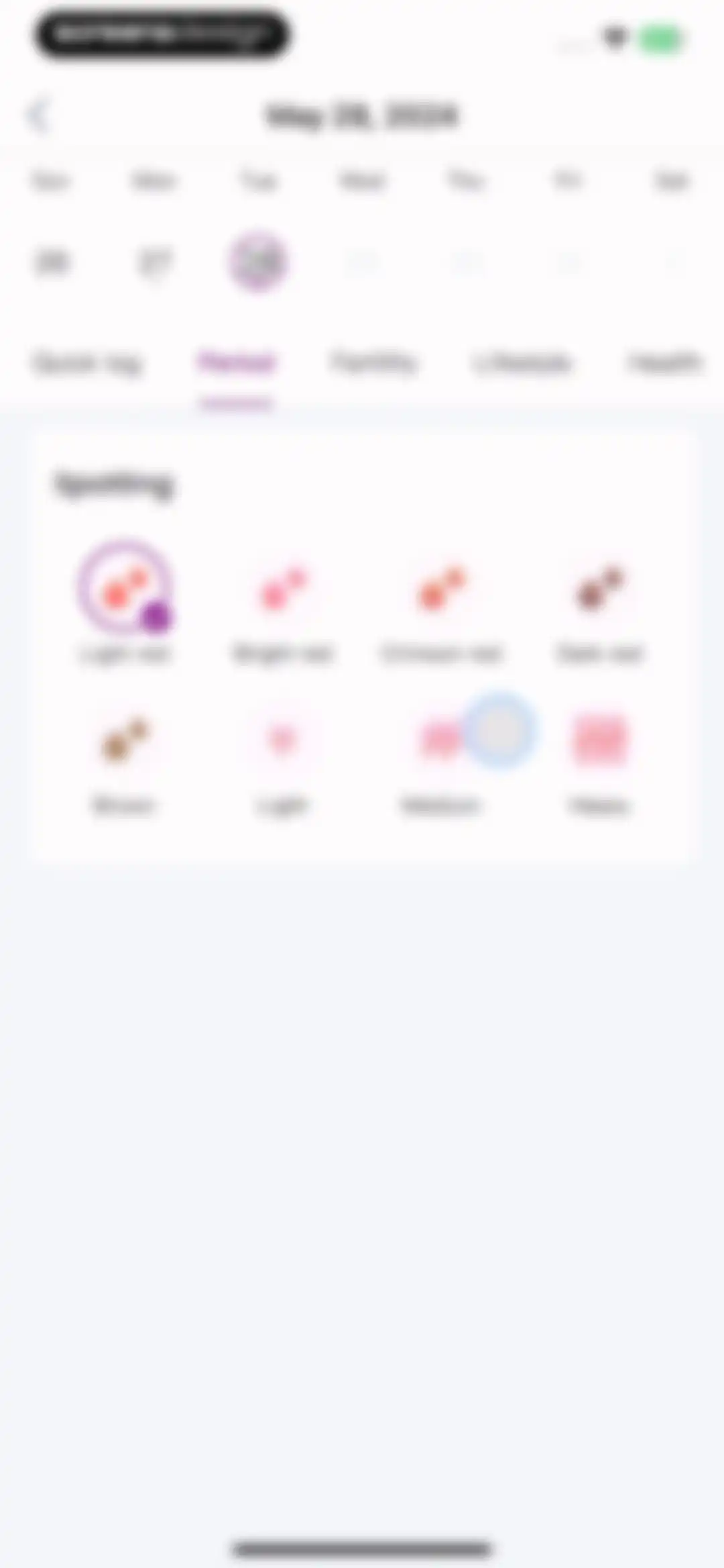 Femometer Fertility Tracker screen 40