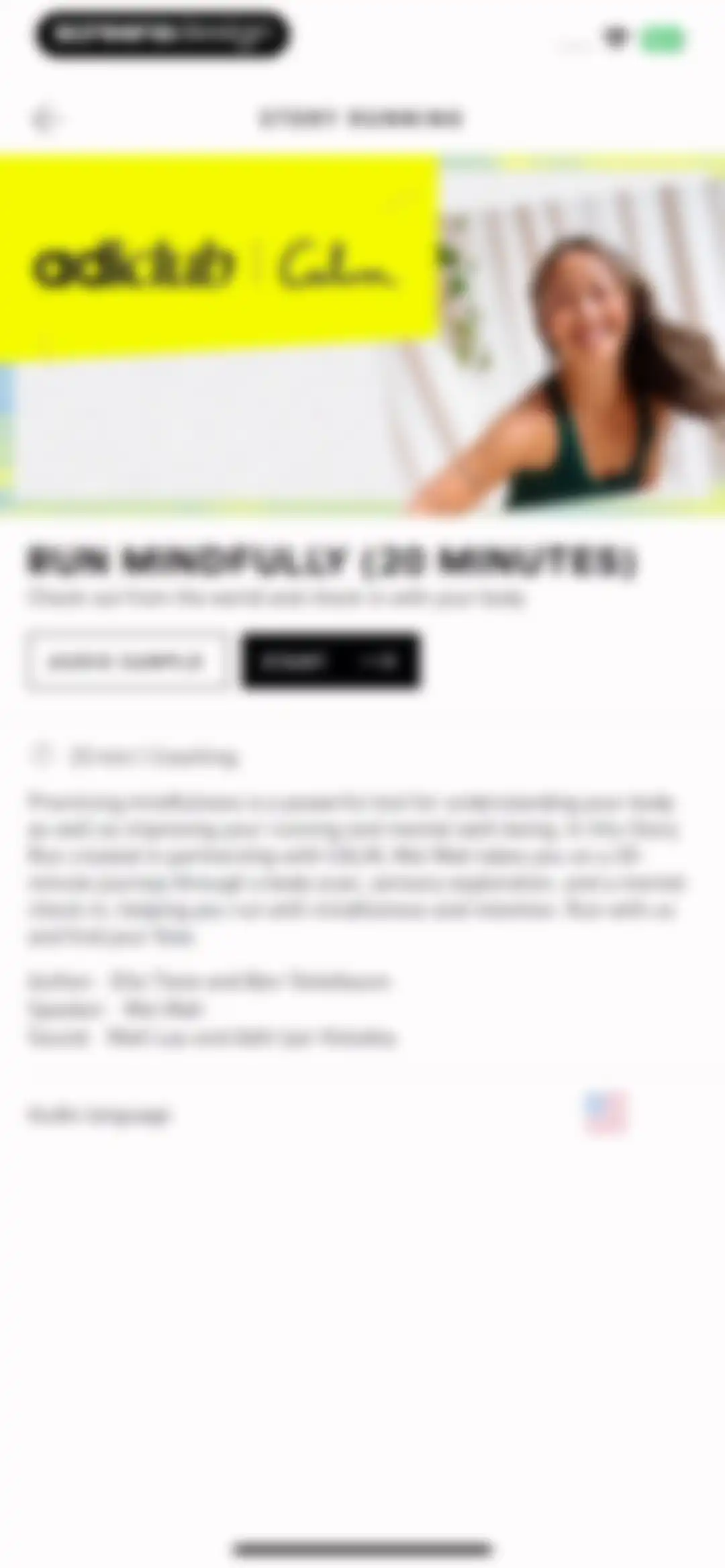 adidas Running: Run tracker screen 34