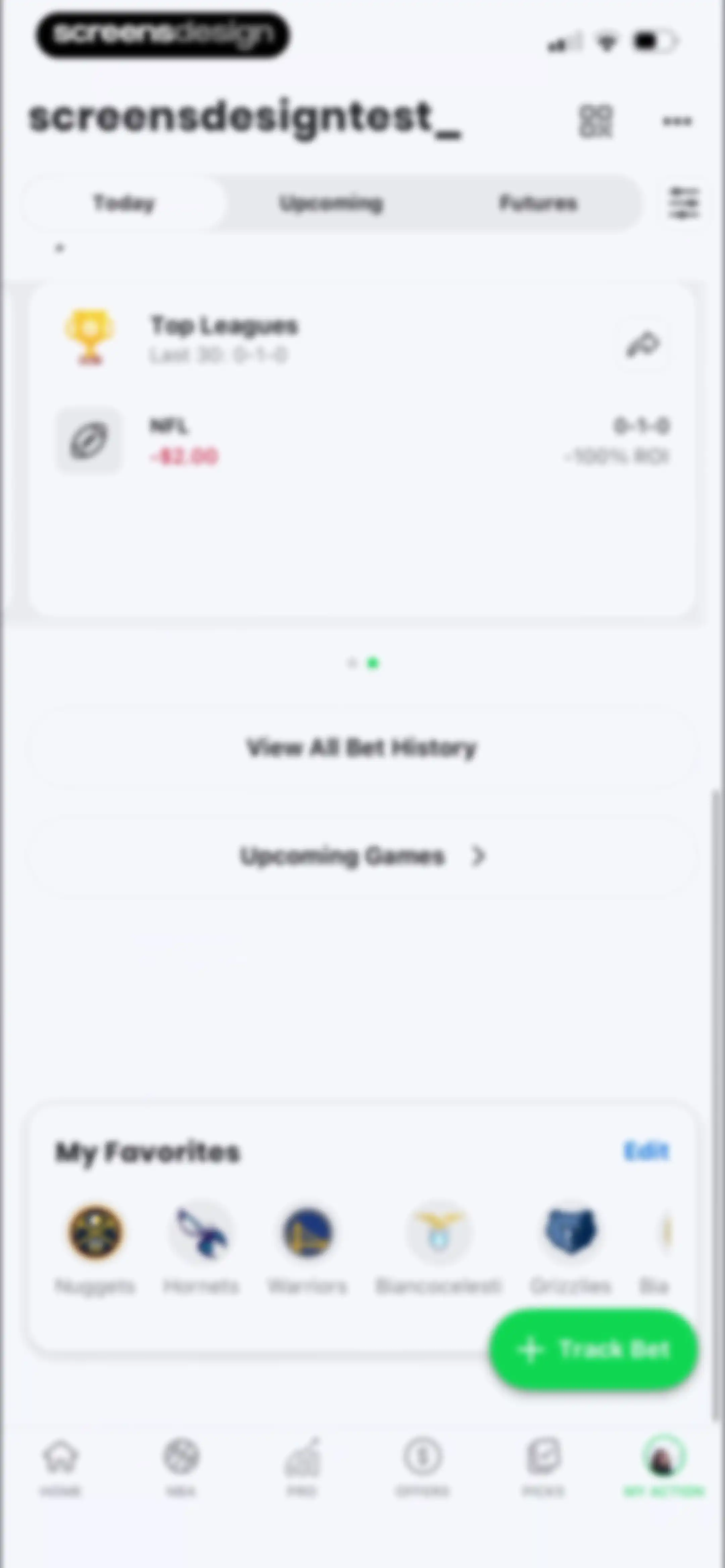 Action Network: Sports Betting screen 176