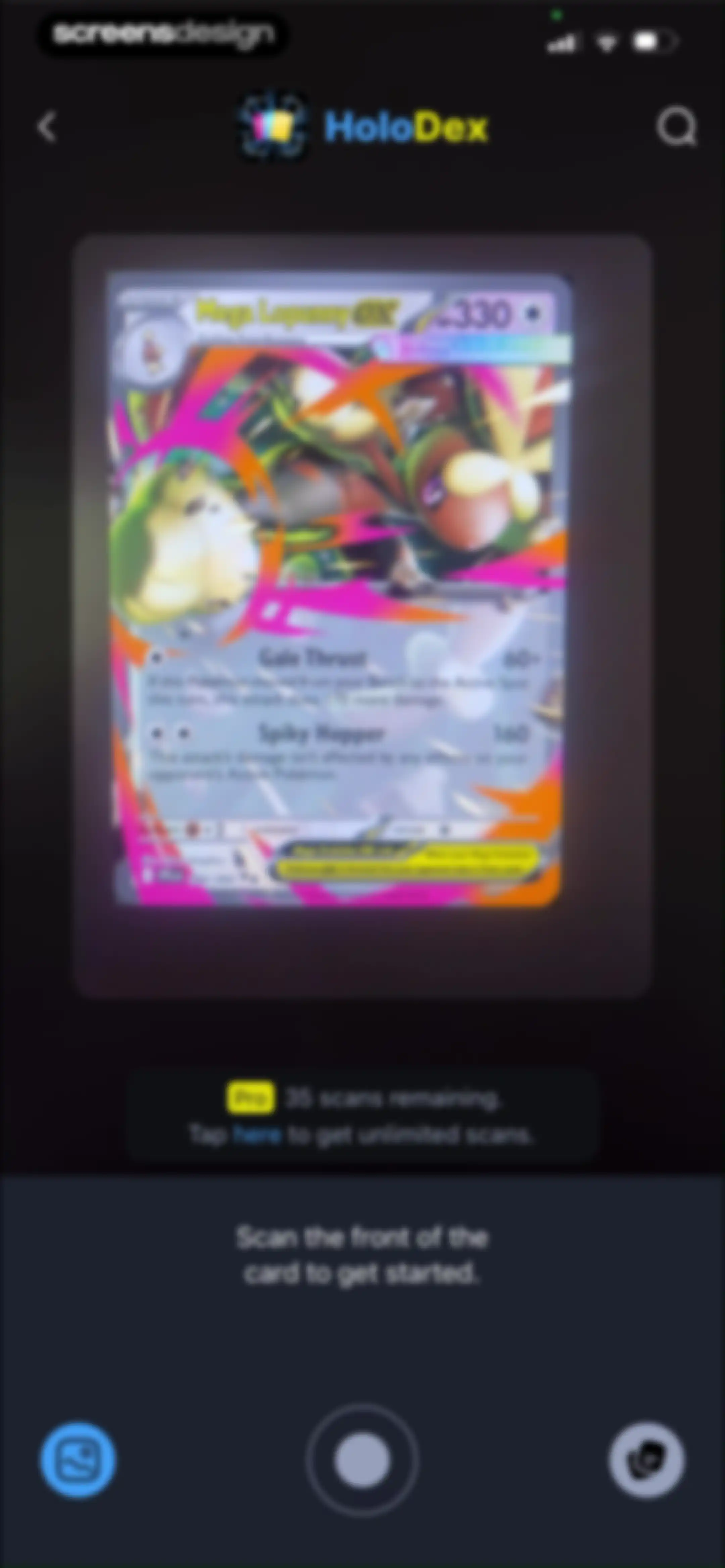 HoloDex - TCG Scan & Collect screen 34