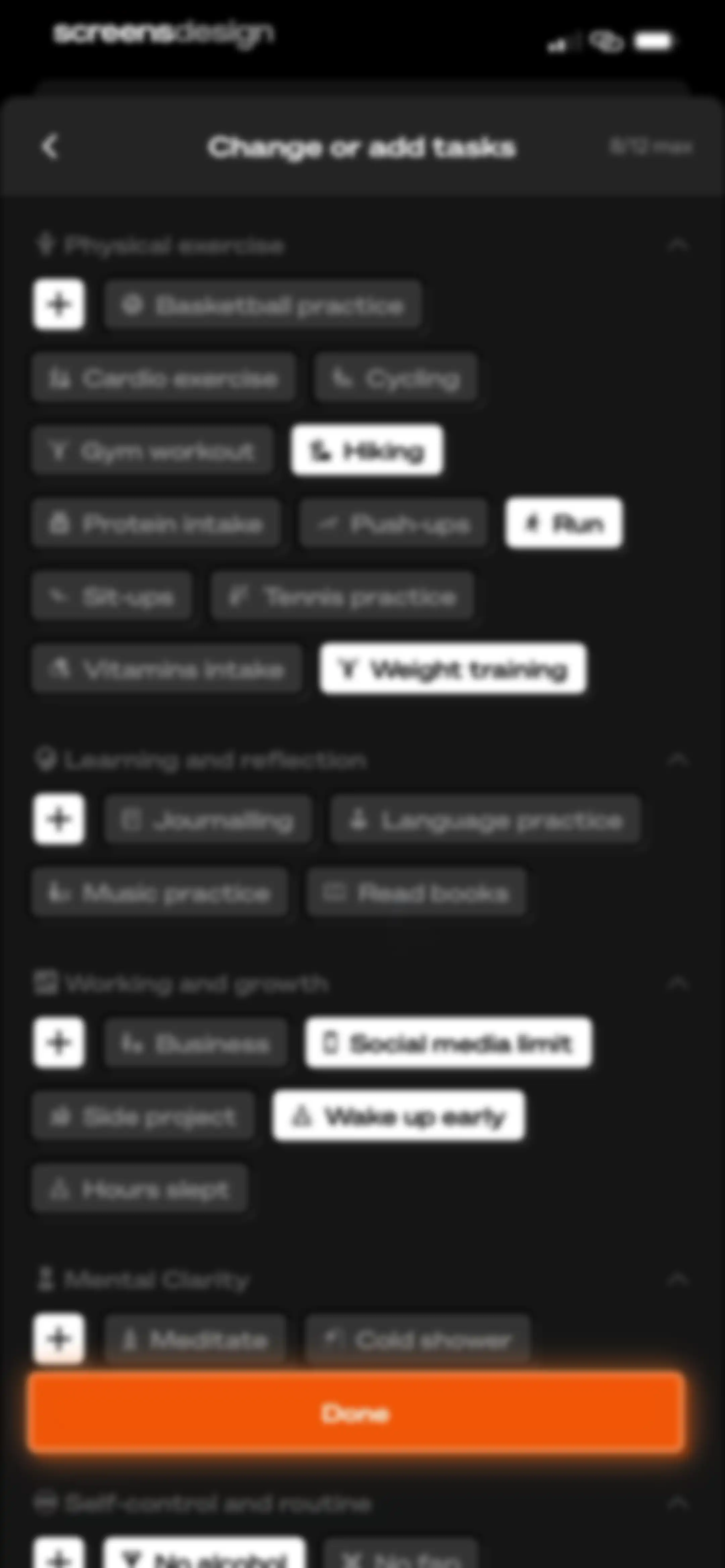 Life Reset: 66 Day Habit screen 48