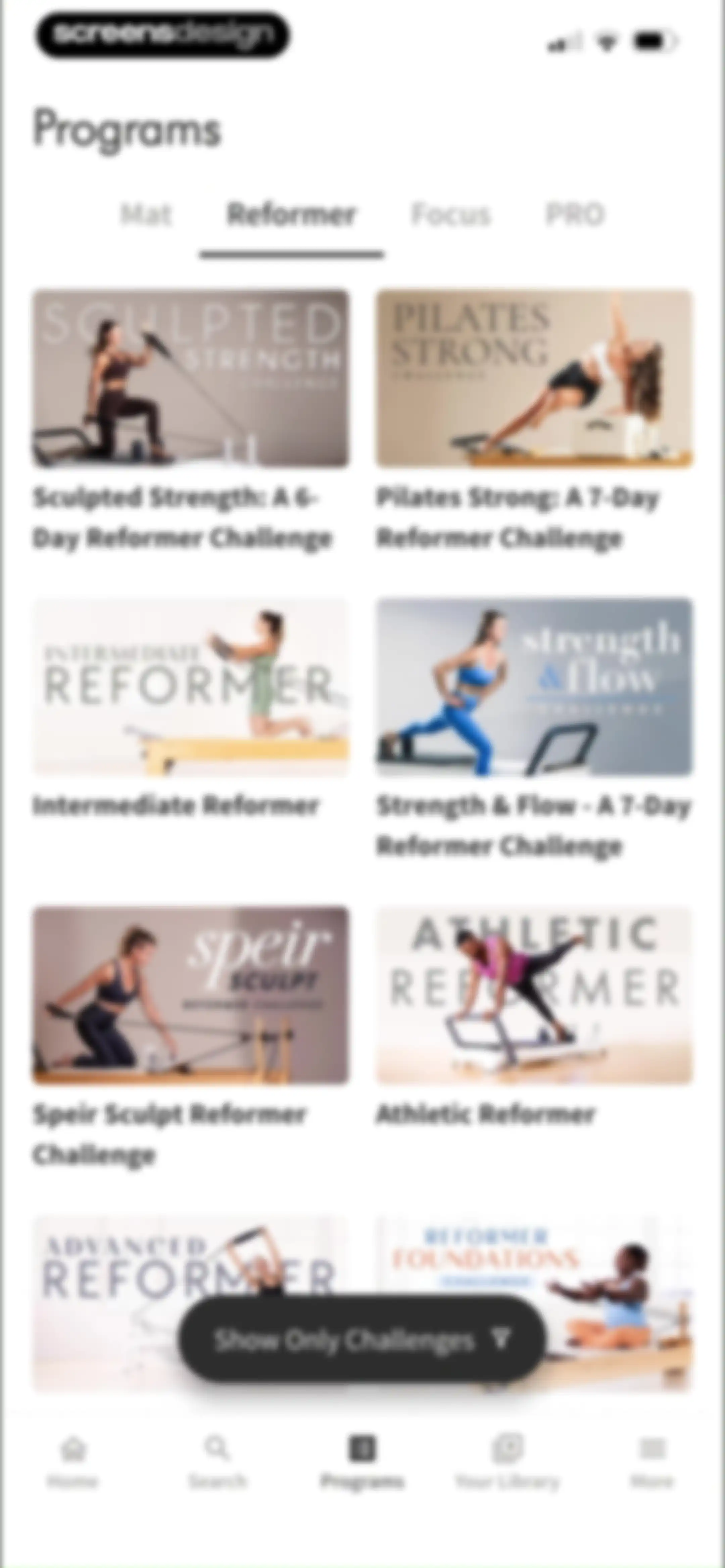 Pilates Anytime | Workouts screen 52