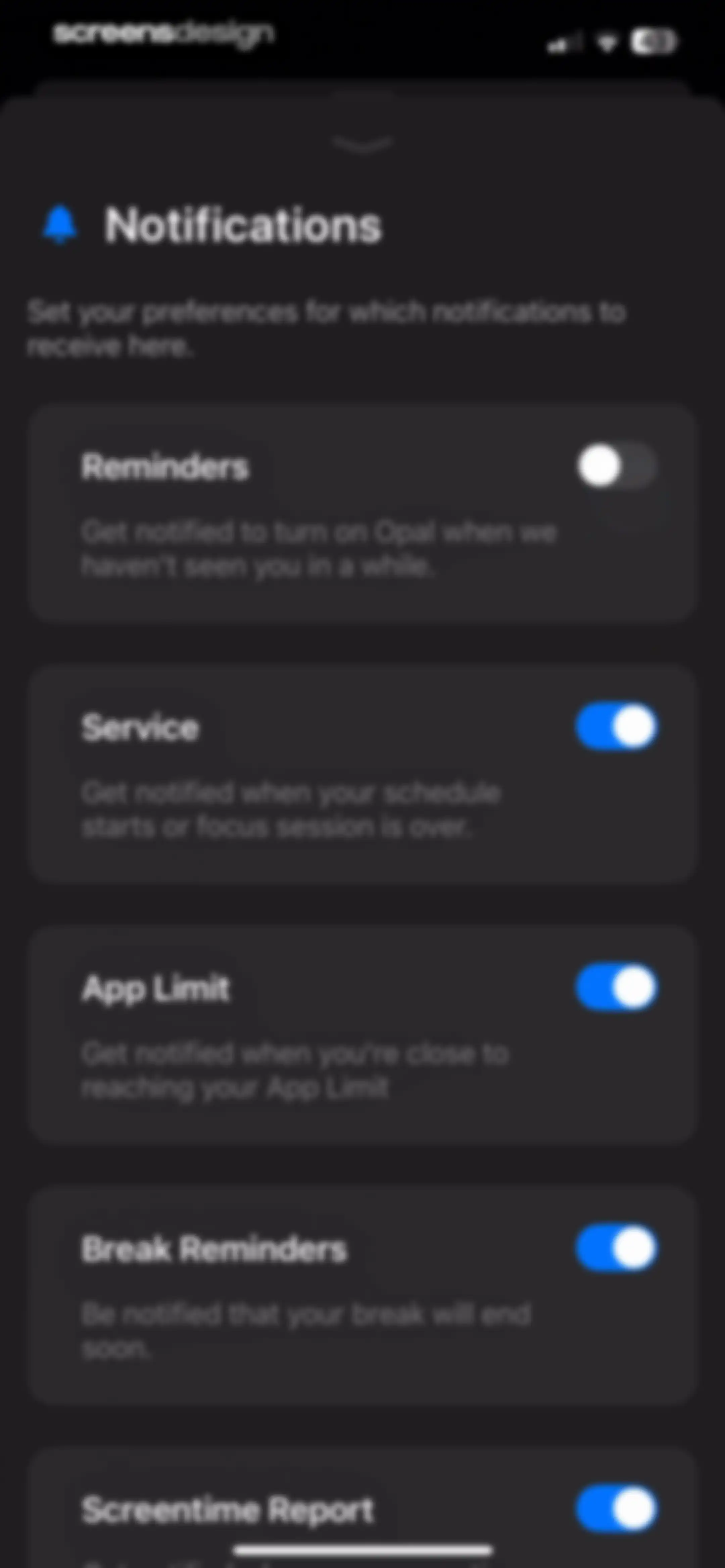 Opal: Screen Time Control screen 155