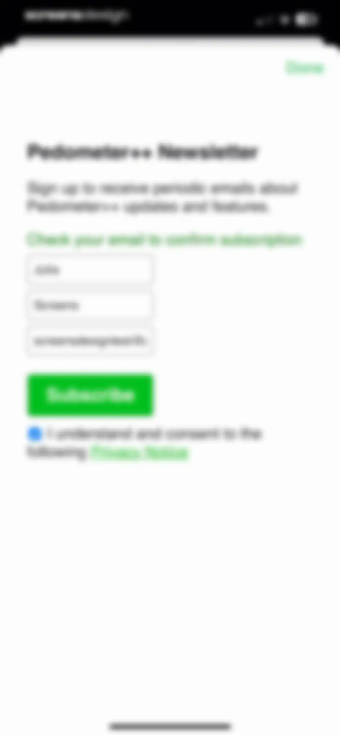 Pedometer++ screen 79