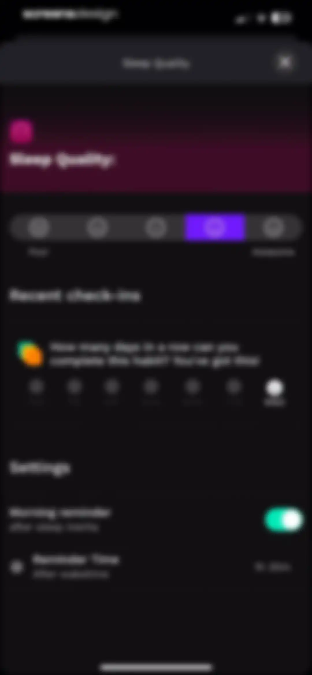RISE: Sleep Tracker screen 143
