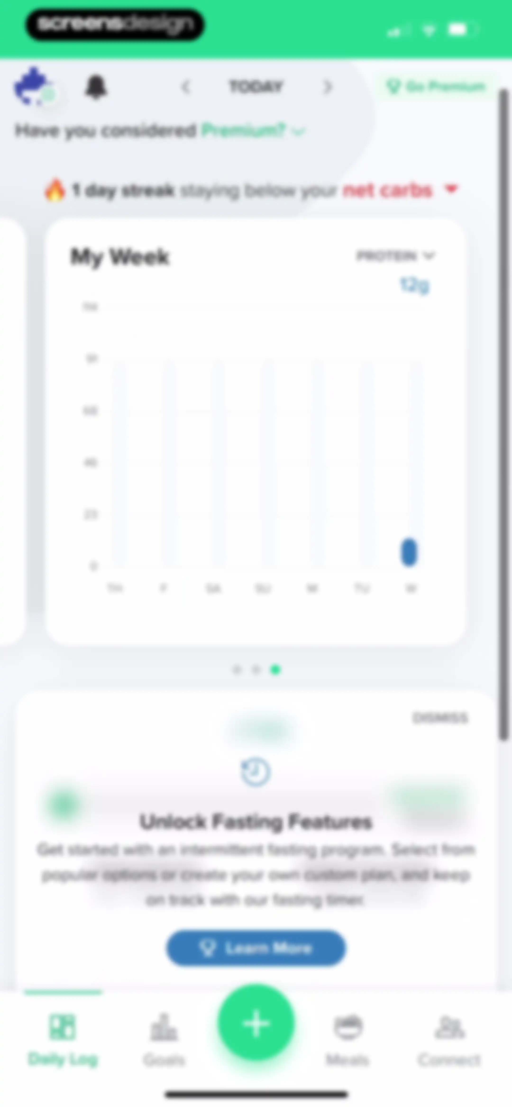 Carb Manager: Keto & Macro Log screen 194