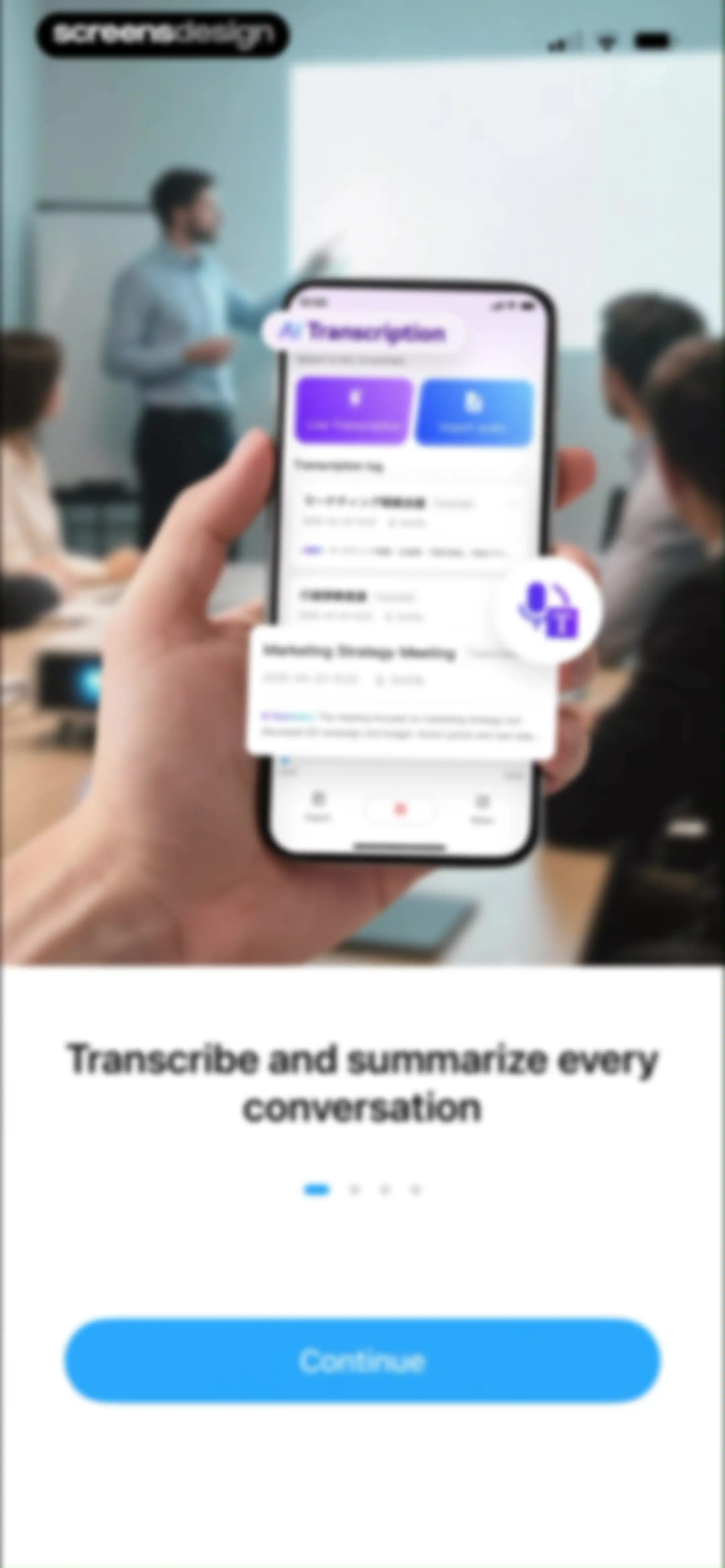 CamCard AI Business Assistant screen 2