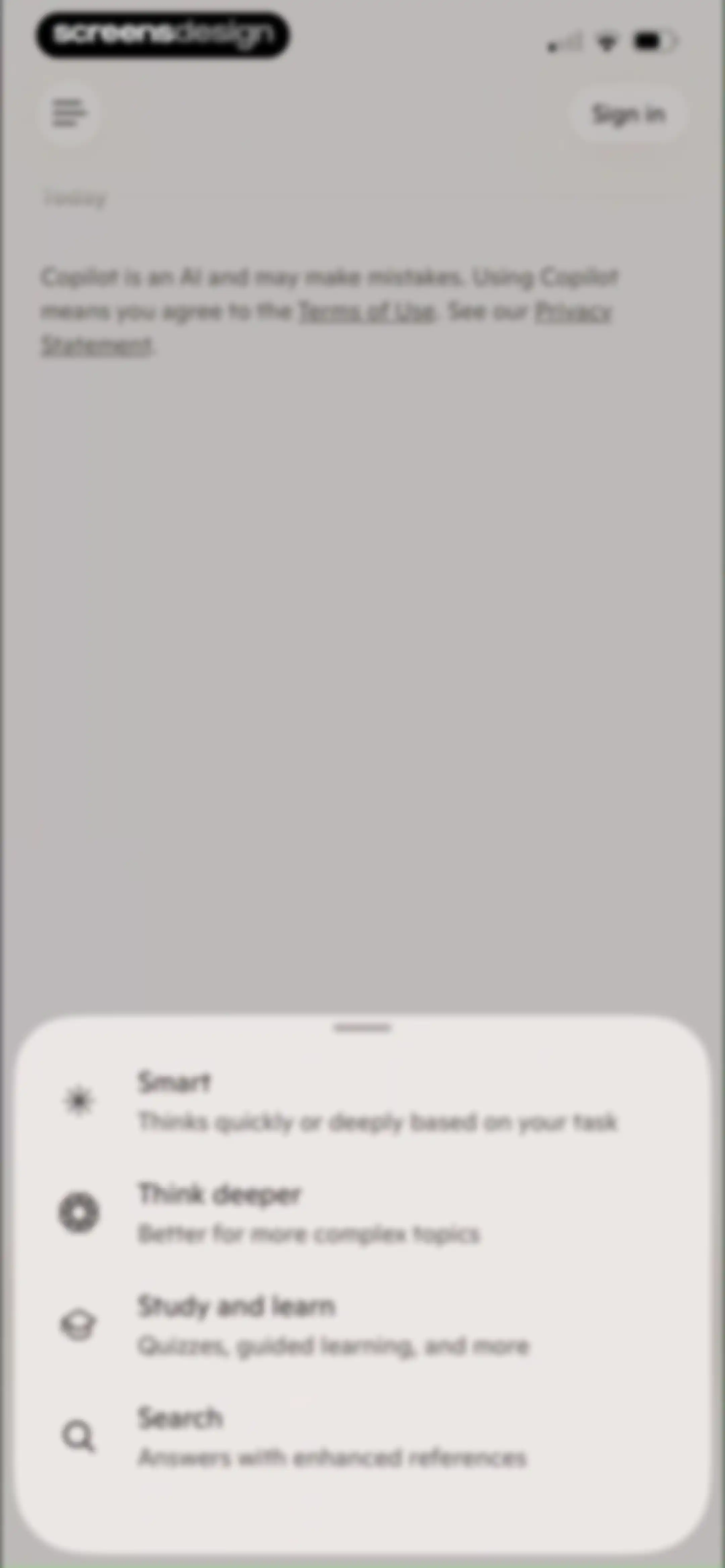 Microsoft Copilot screen 5