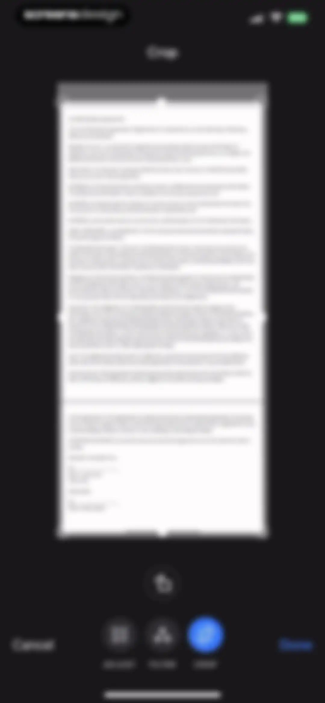 xScan : Document Scanner App screen 28