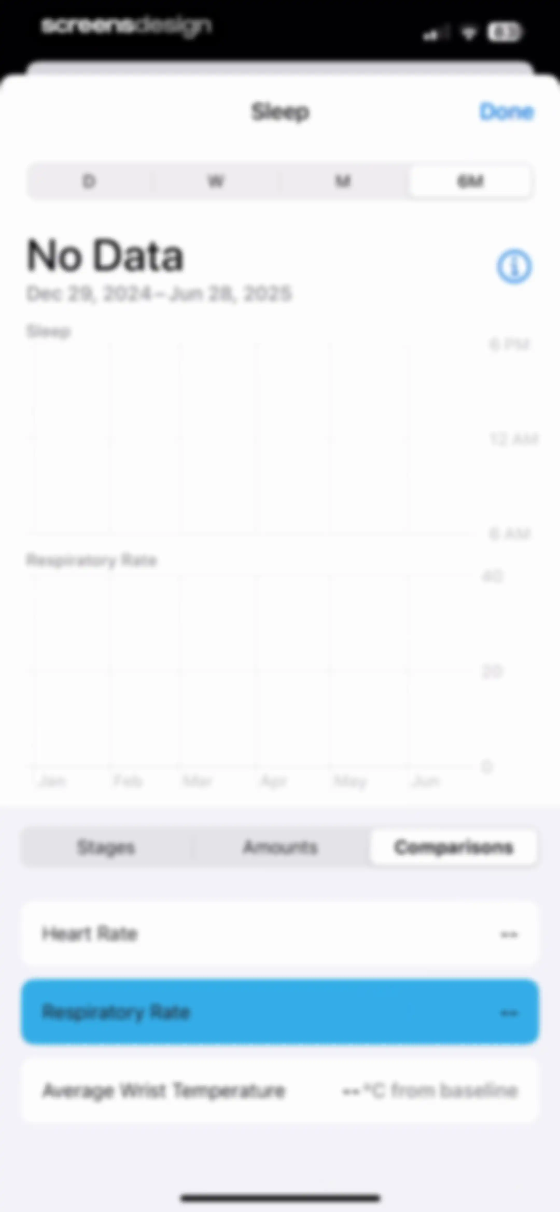 Apple Health screen 171