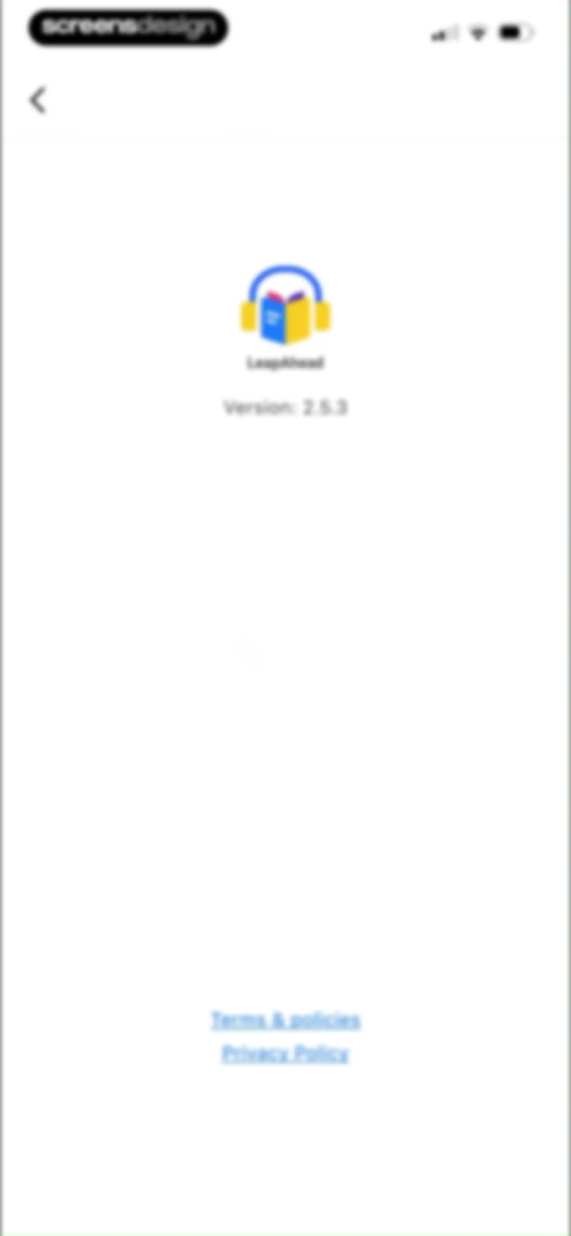 LeapAhead-Daily Book Cast screen 109