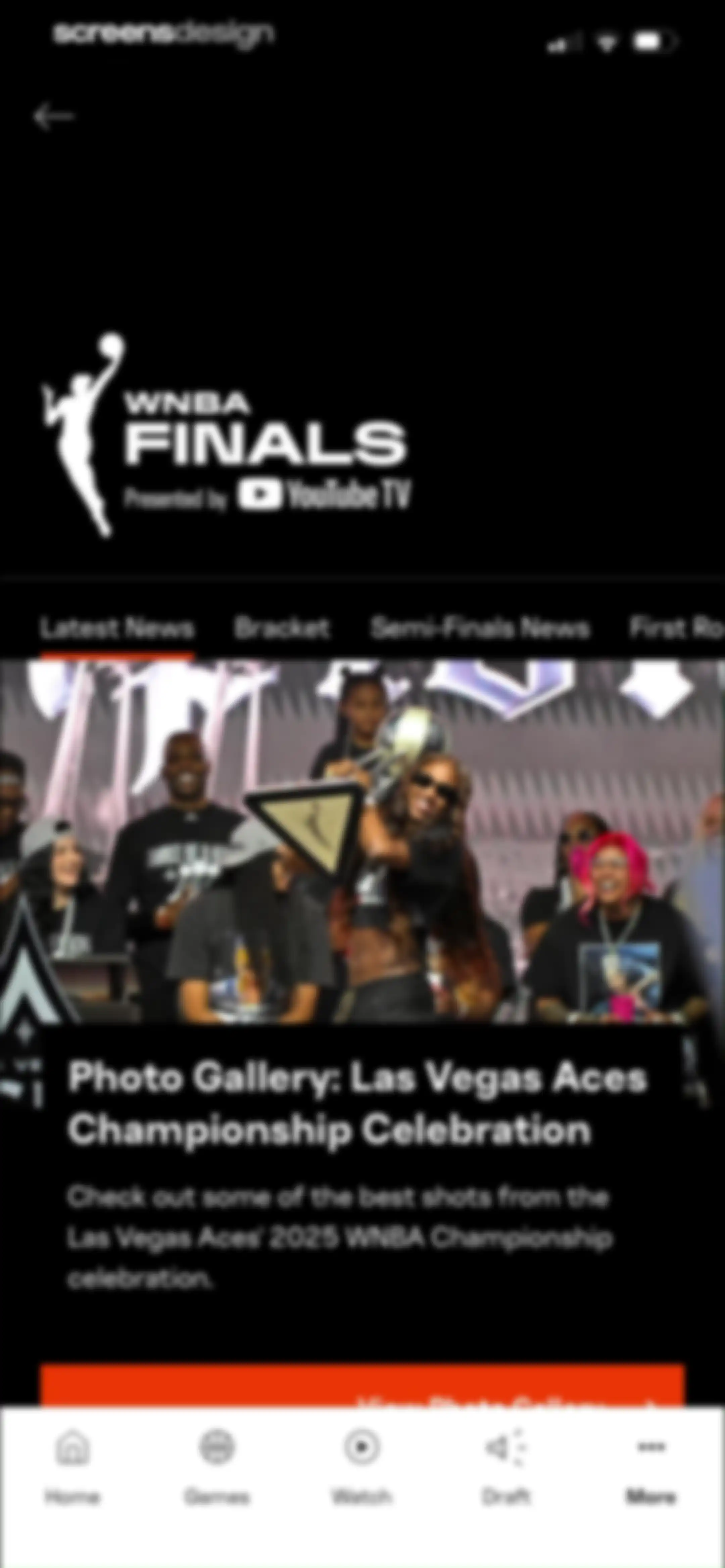 WNBA: Live Games & Scores screen 93